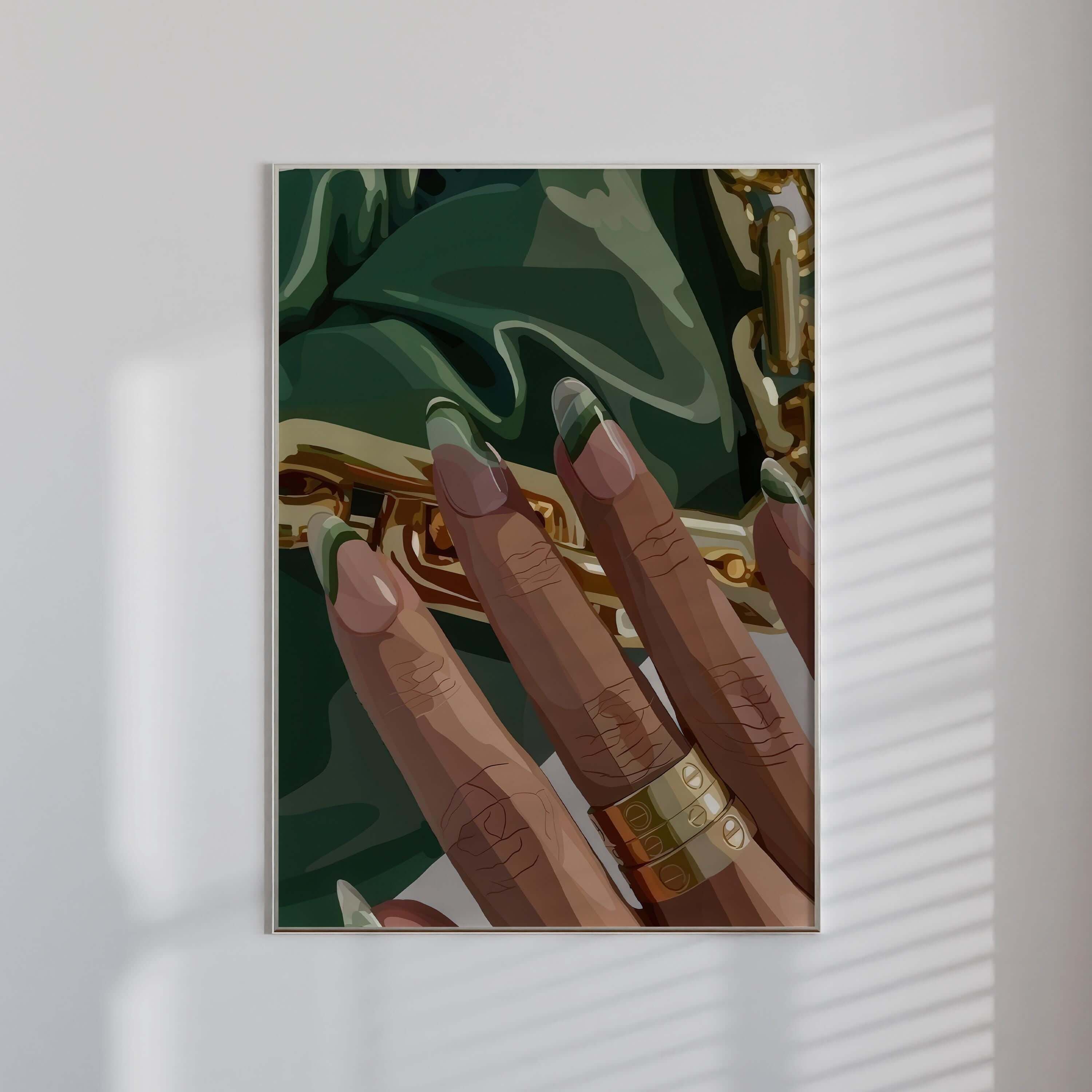 Black Woman Wall Art Set of 3 - Haus of Prints