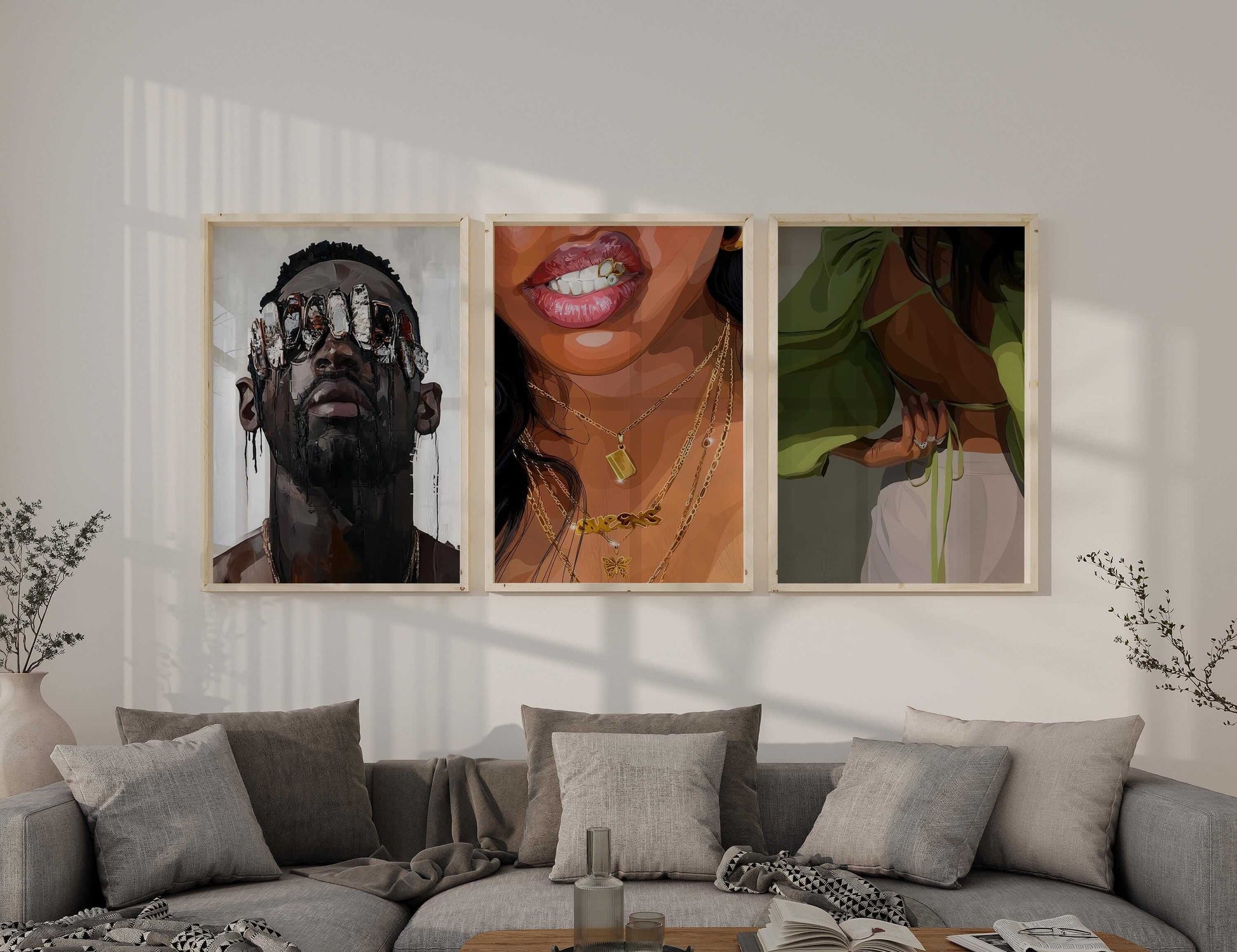Black Women Art Set of 9 - Haus of Prints