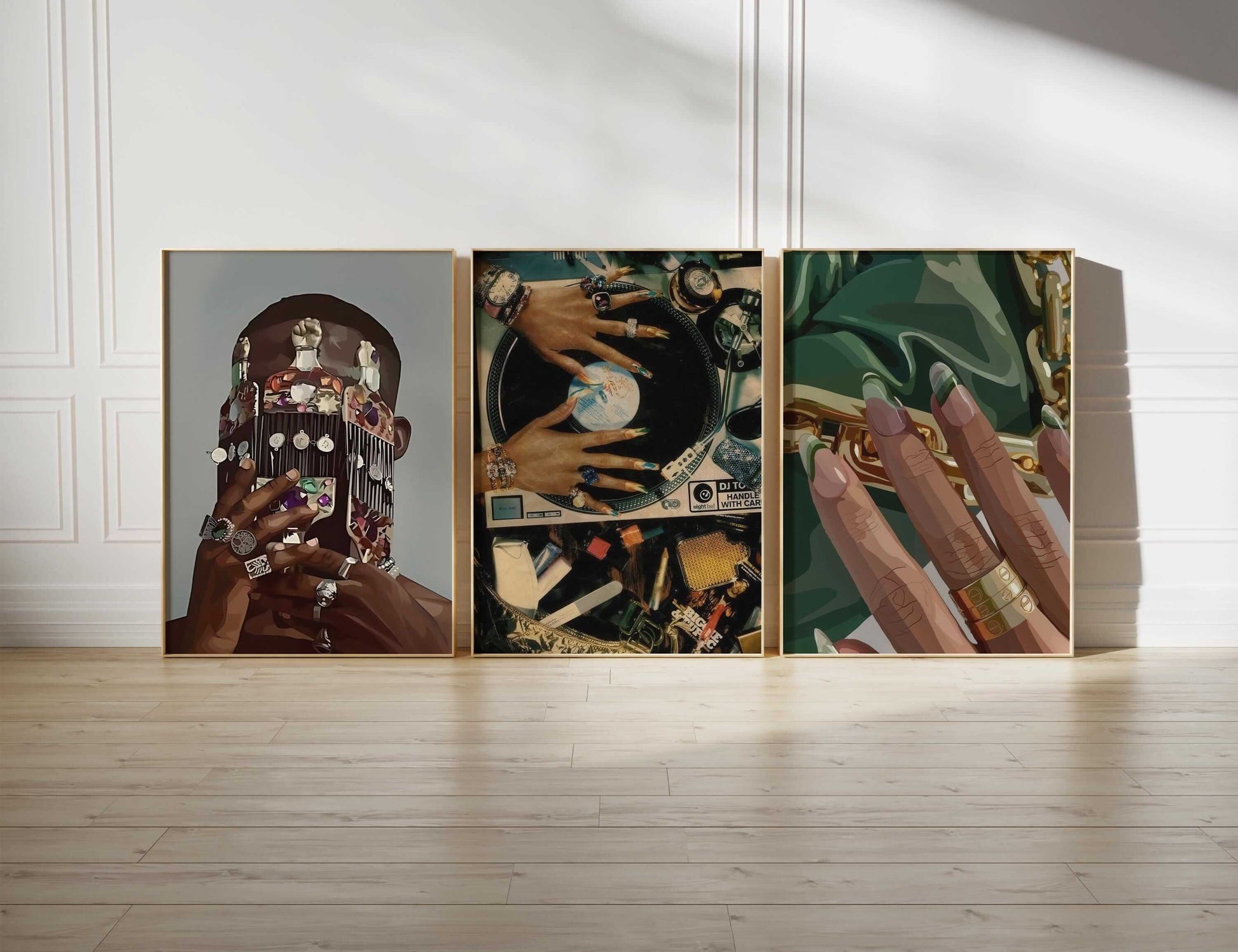 Black Women Art Set of 9 - Haus of Prints