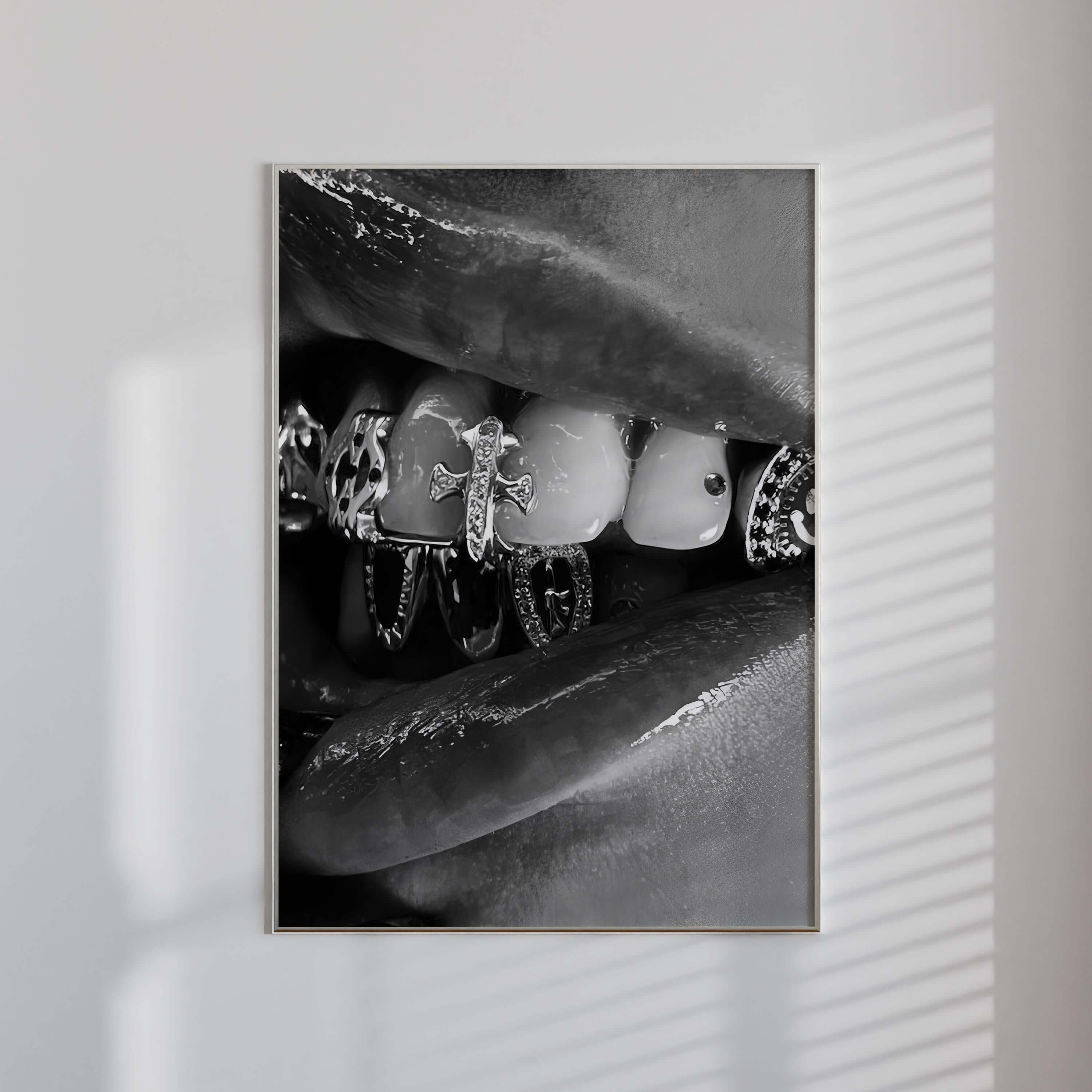Black and White Designer Wall Art Set of 6 - Haus of Prints