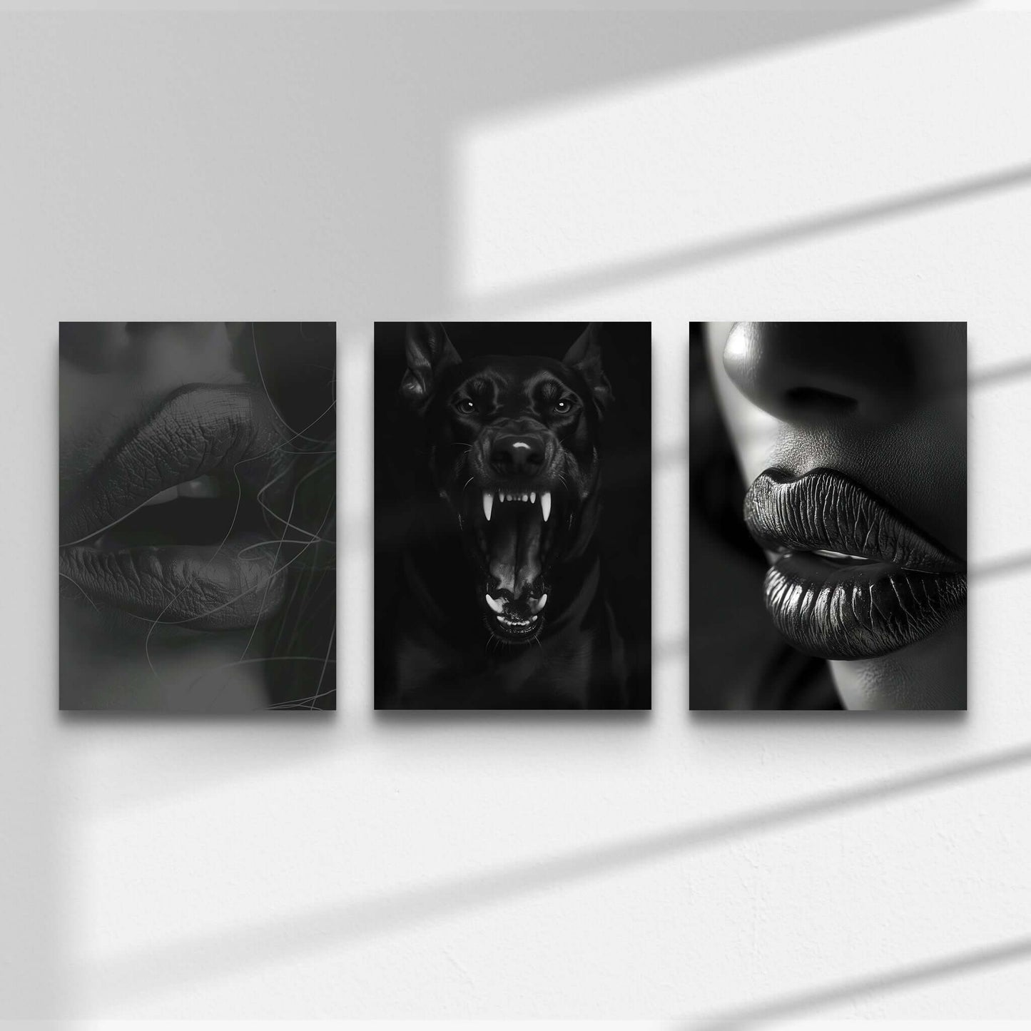 Black and White Fashion Prints Set of 3 - Haus of Prints