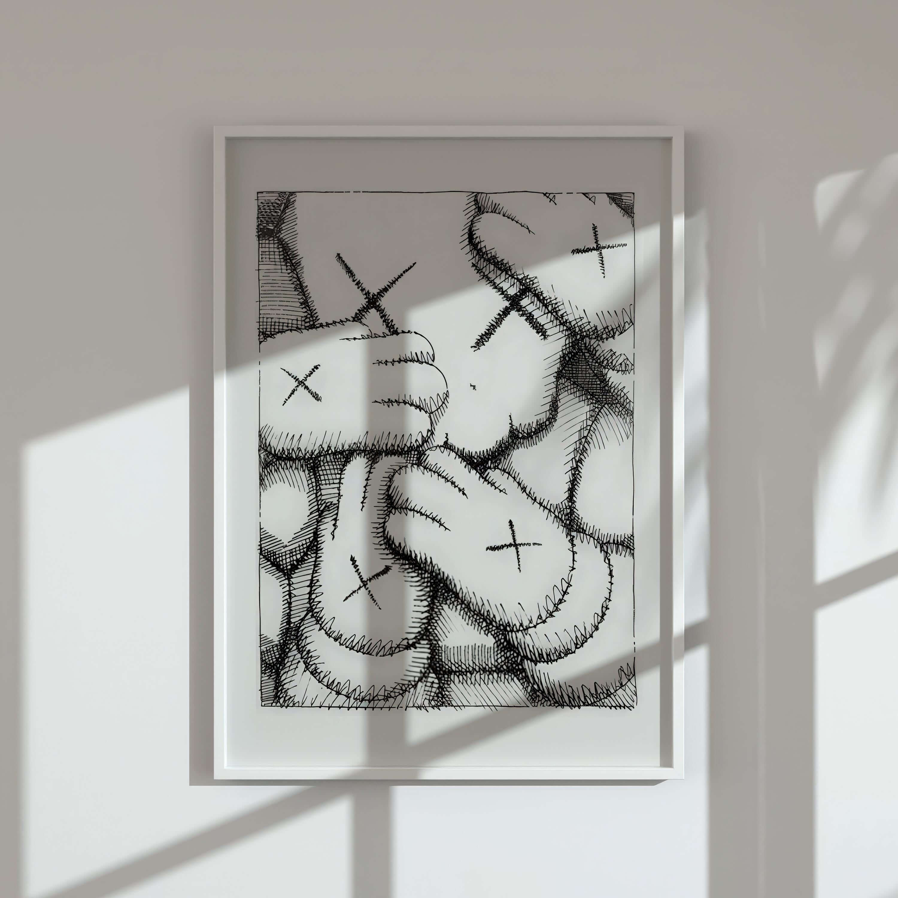 Black and White Toys Set of 3 Posters - Haus of Prints
