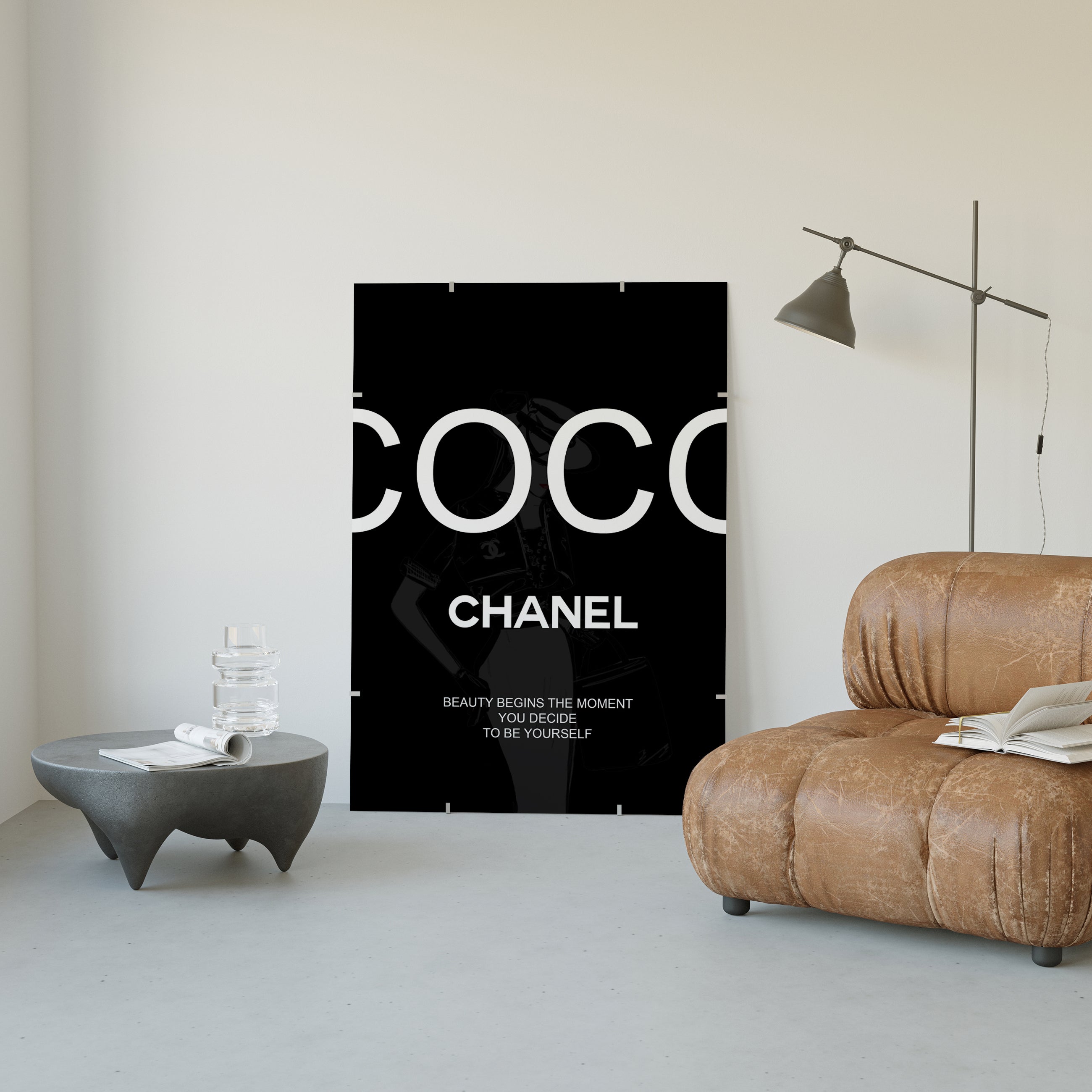 Parisian Statement – Minimalist Quote Print