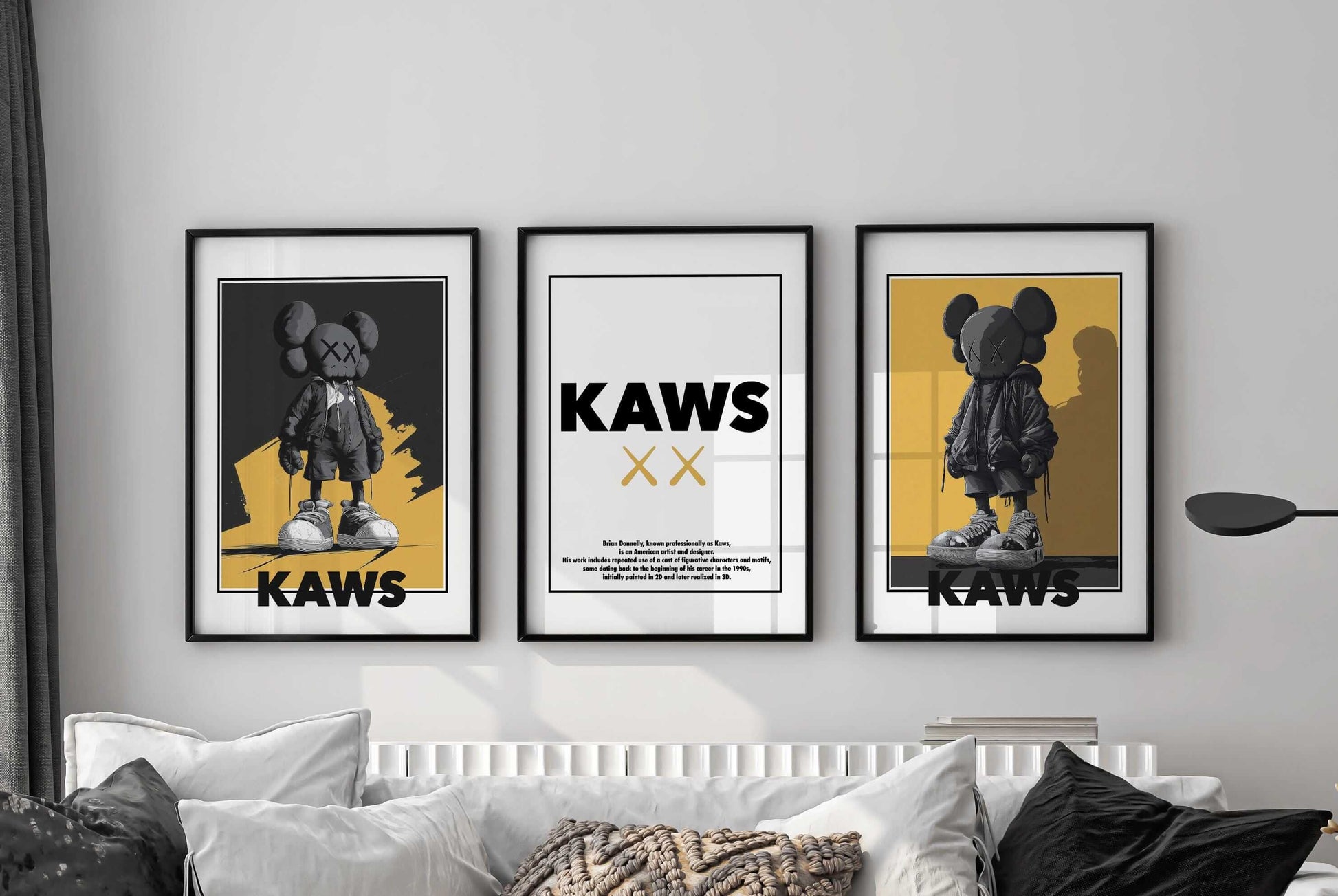 Contemporary Wall Art Set of 3 Posters - Haus of Prints