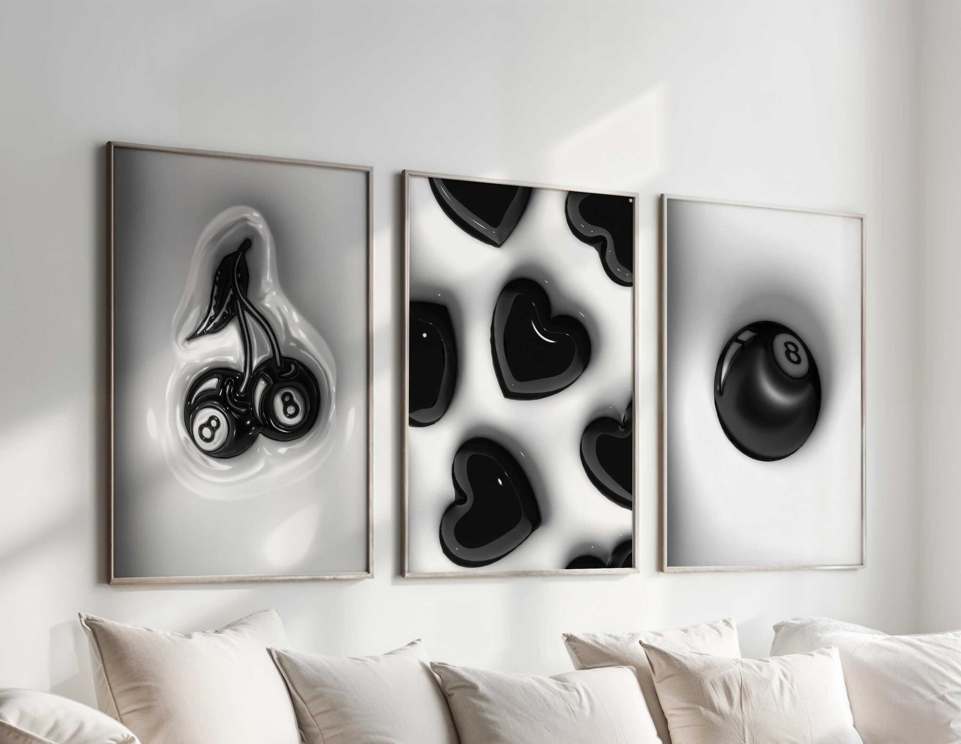 Cool 3D Hypebeast Poster Set of 6 - Haus of Prints