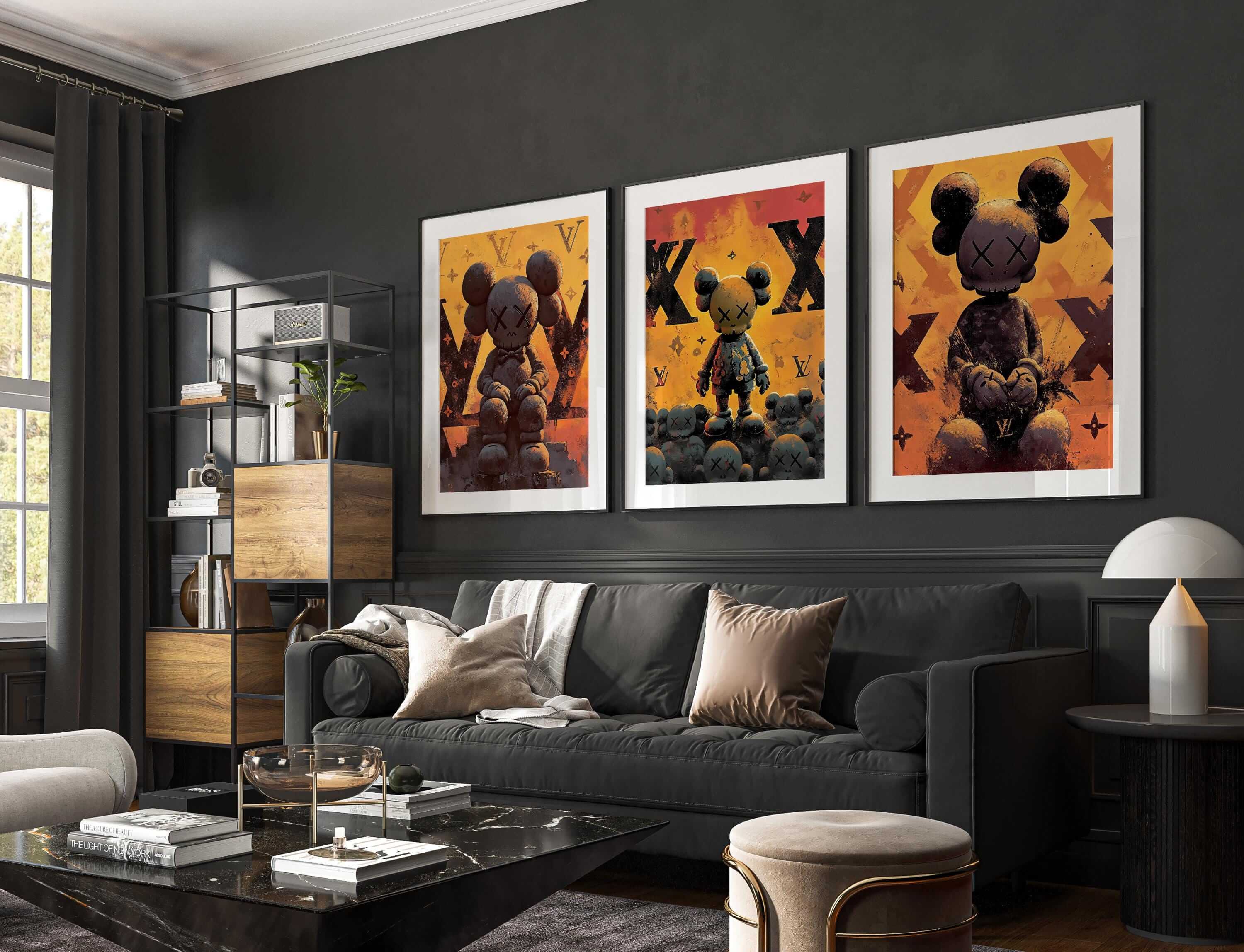 Designer Hypebeast Poster Set of 3 - Haus of Prints