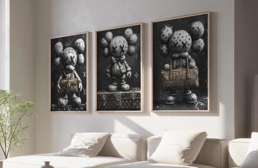 Designer Hypebeast Set of 3 Posters - Haus of Prints