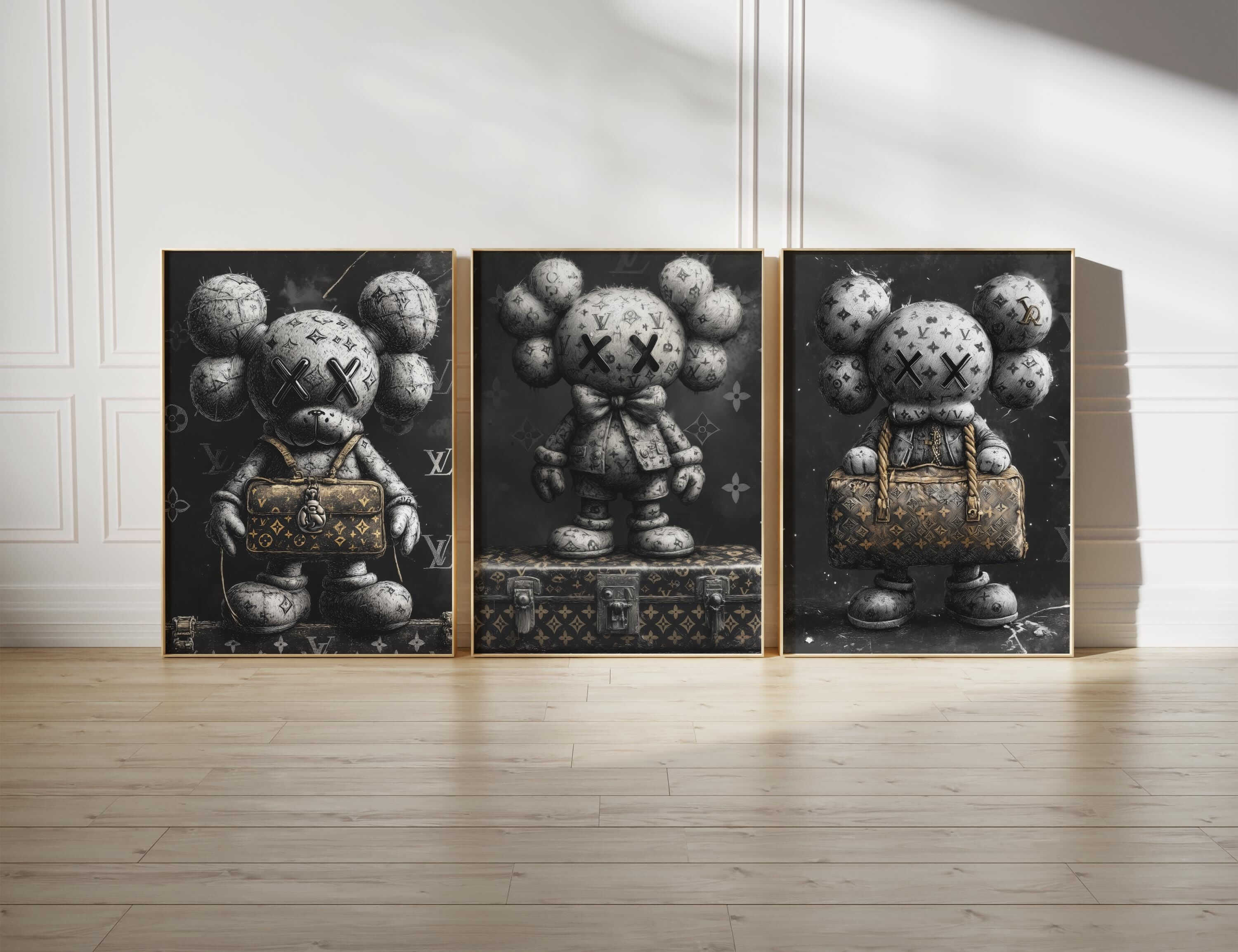 Designer Hypebeast Set of 3 Posters - Haus of Prints