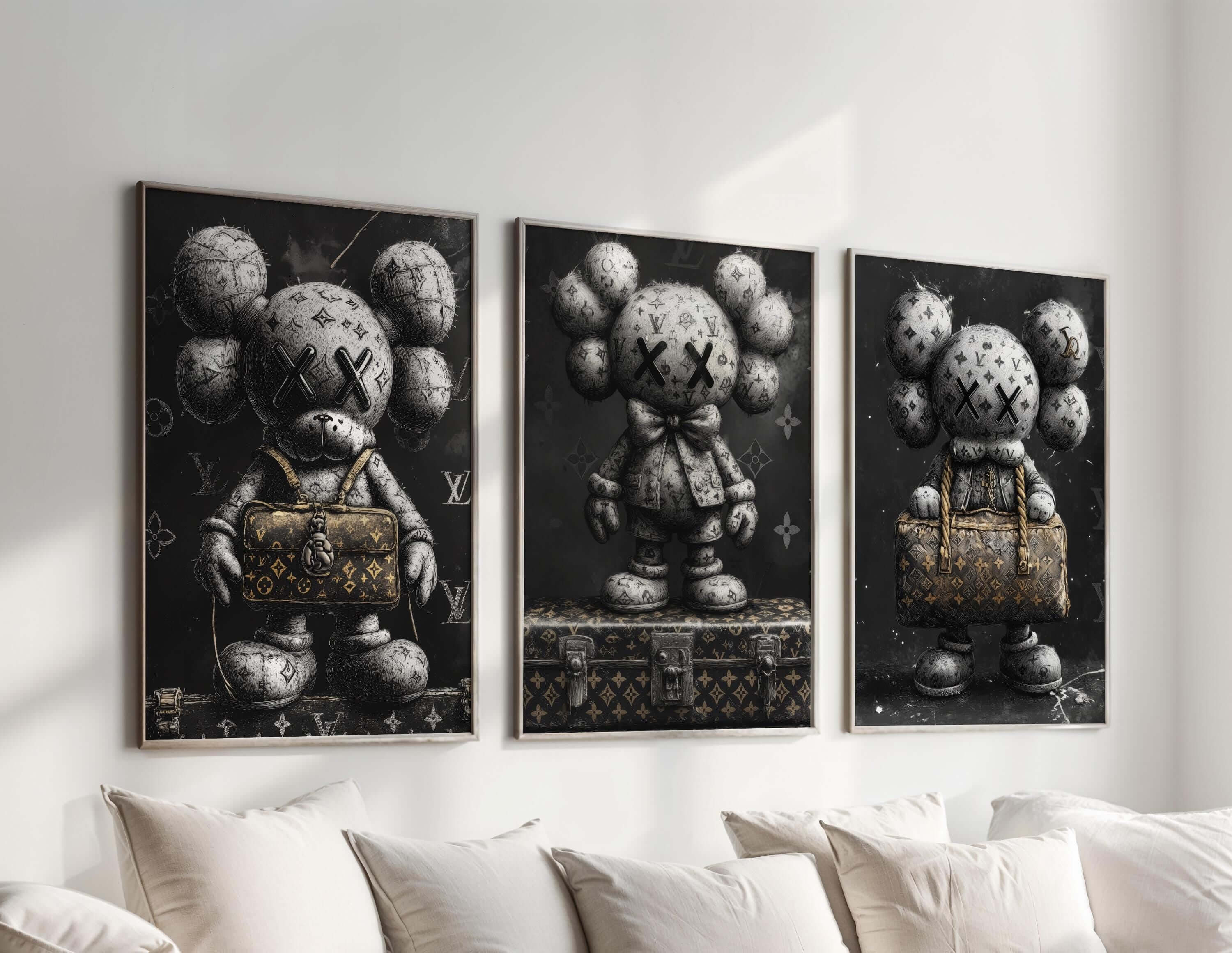 Designer Hypebeast Set of 3 Posters - Haus of Prints