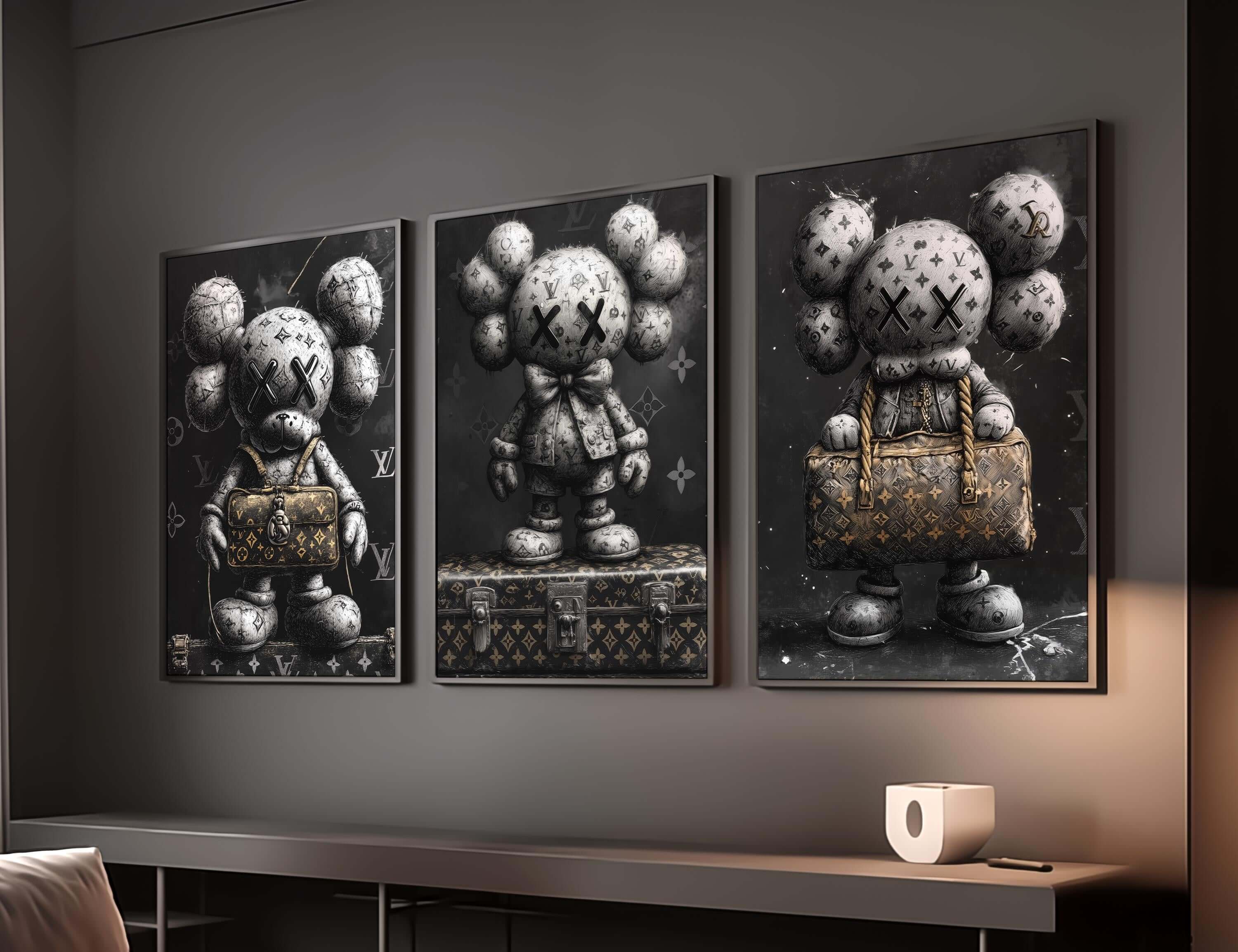 Designer Hypebeast Set of 3 Posters - Haus of Prints