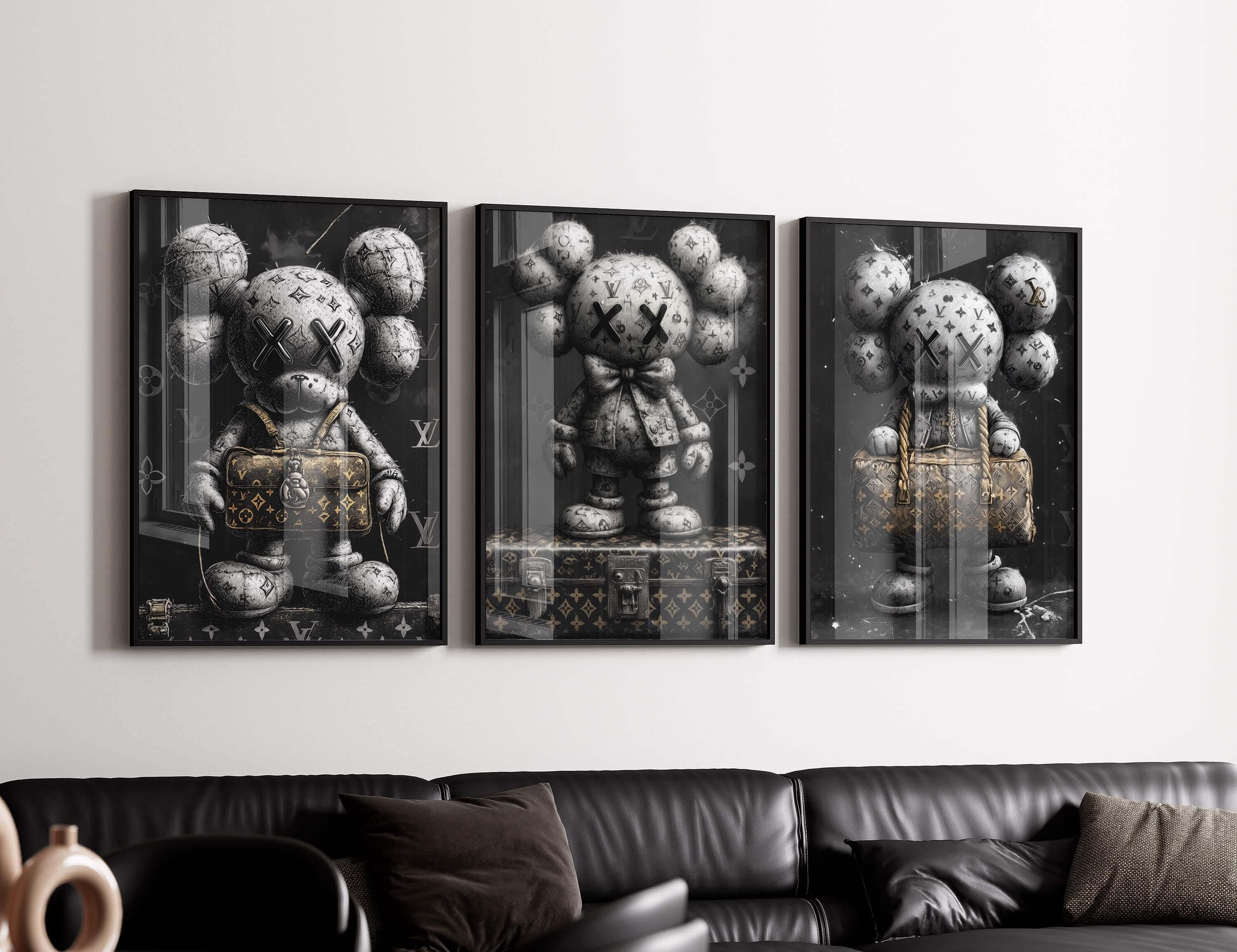 Designer Hypebeast Set of 3 Posters - Haus of Prints