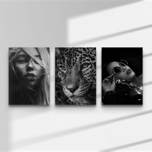 Fashion Home Decor Set of 3 Posters - Haus of Prints
