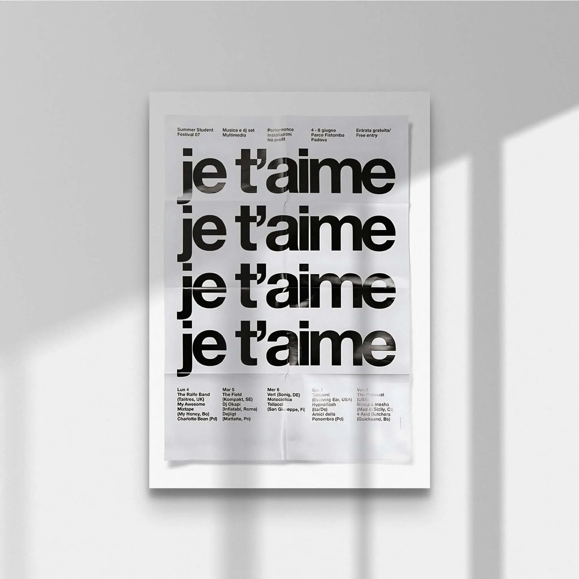 French Quote Art Print Wall Decor by Haus of Prints featuring elegant text in black on a white background.