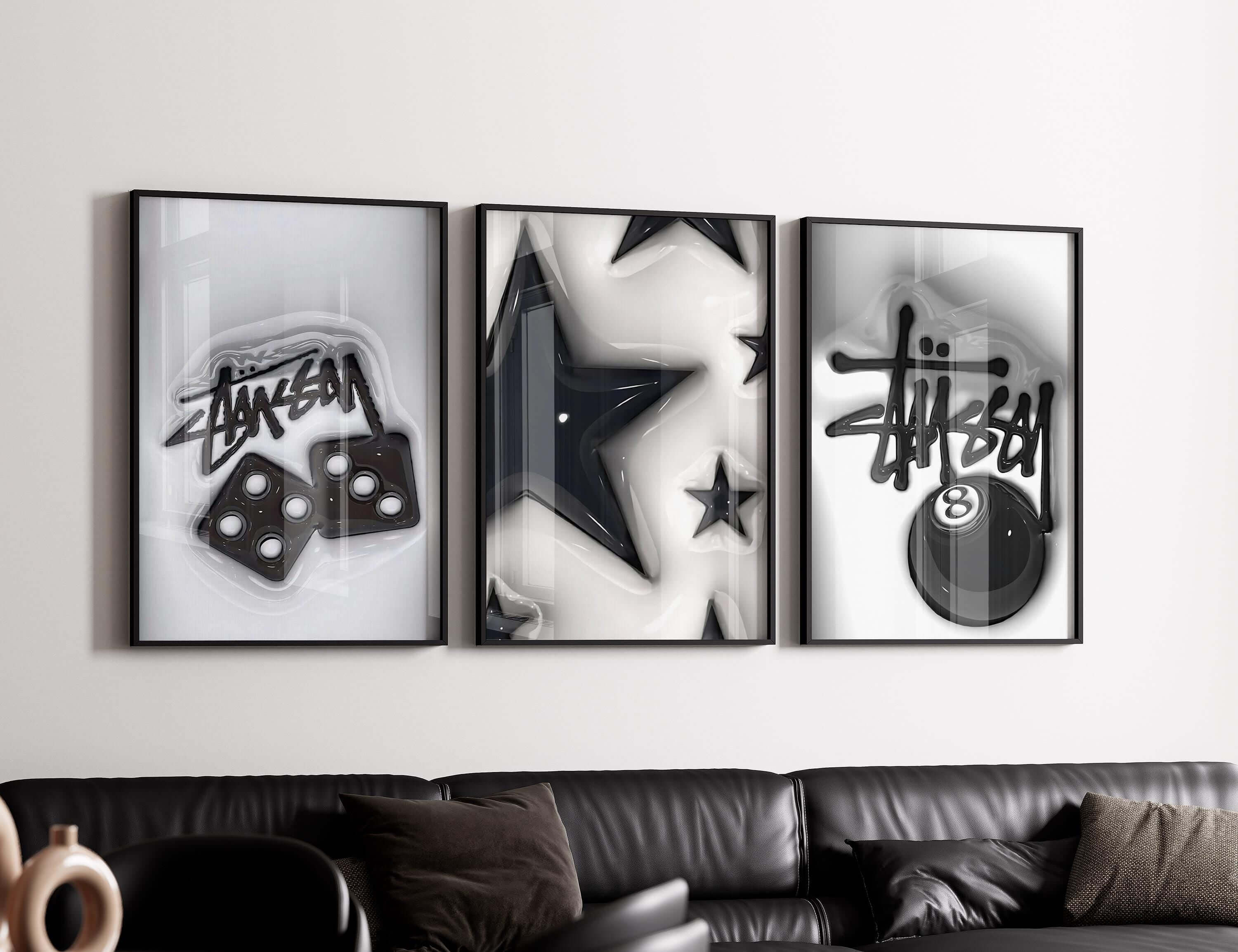 HYPEBEAST Designer Poster Set of 3 - Haus of Prints