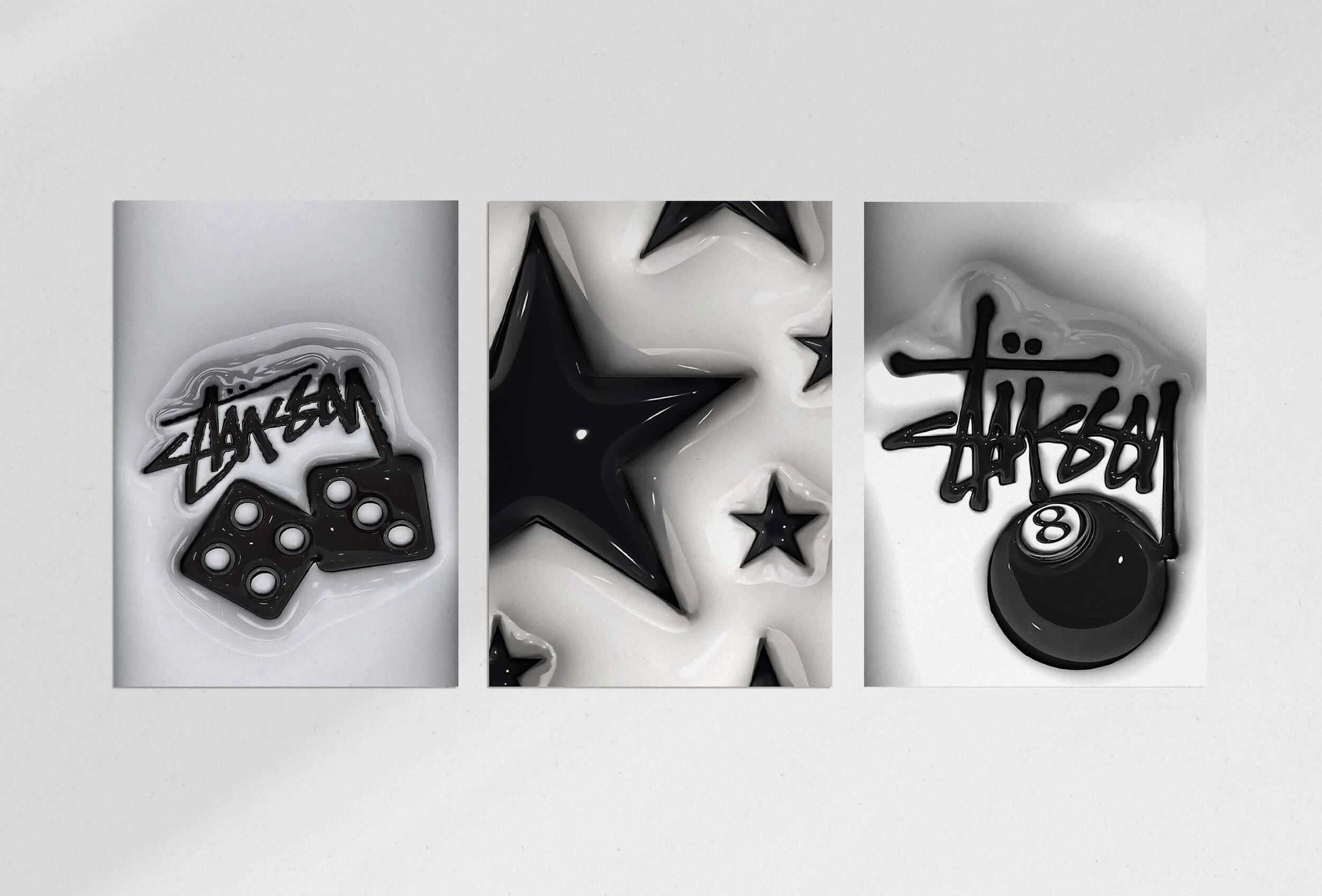 HYPEBEAST Designer Poster Set of 3 - Haus of Prints