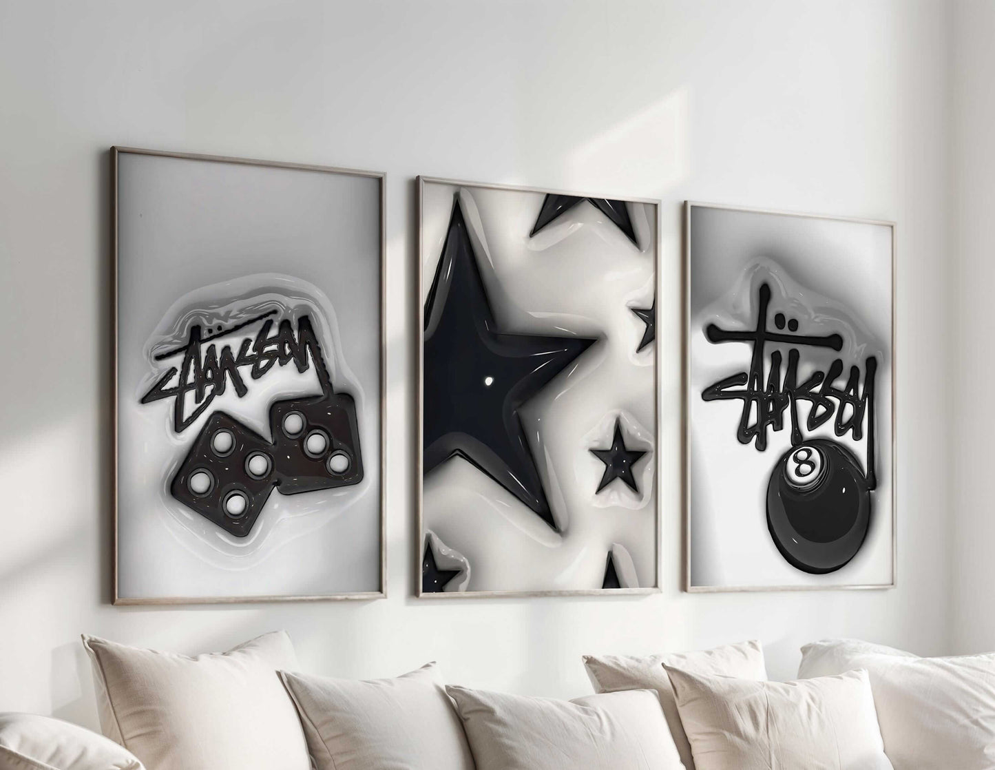 HYPEBEAST Designer Poster Set of 3 - Haus of Prints