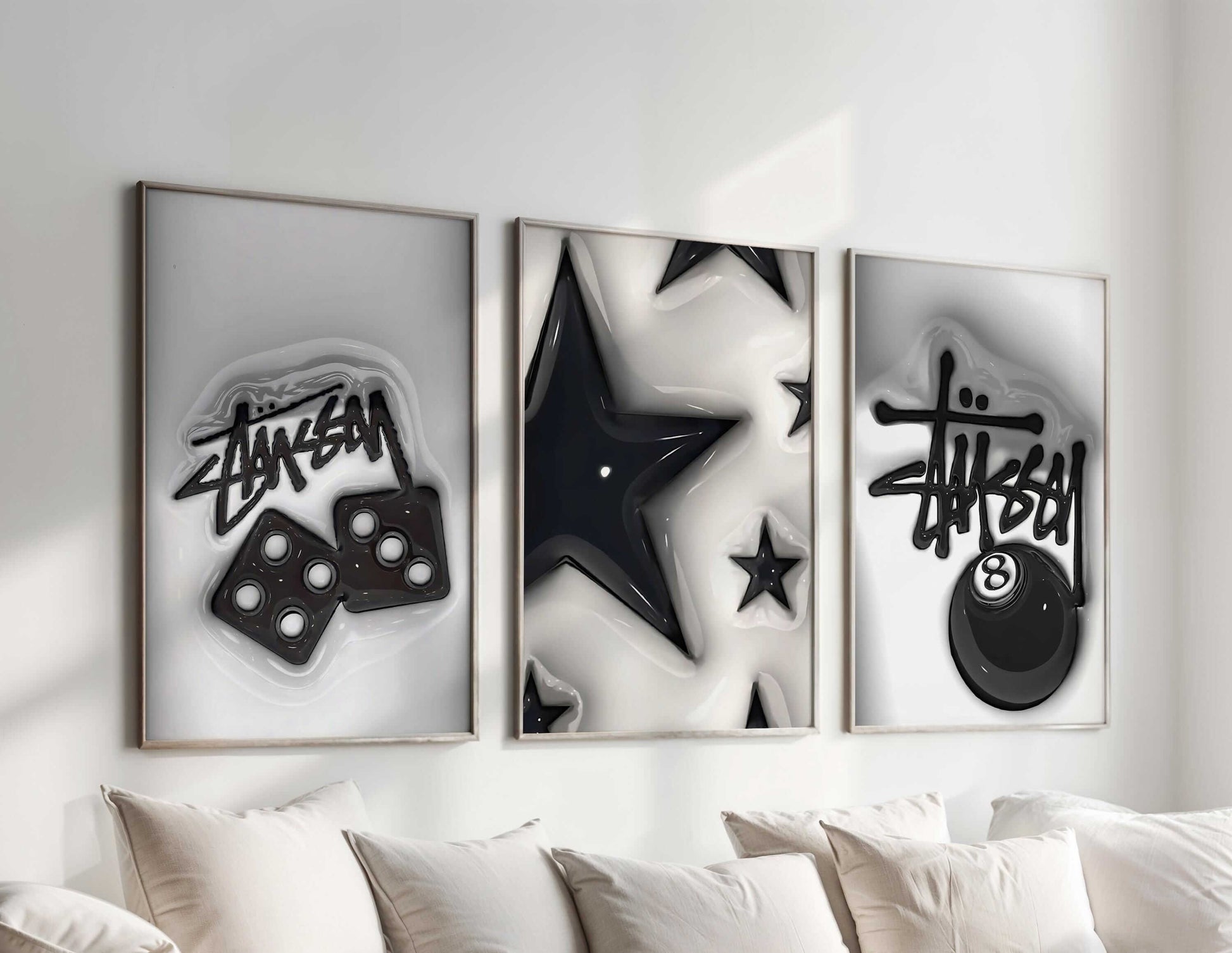 HYPEBEAST Designer Poster Set of 3 - Haus of Prints