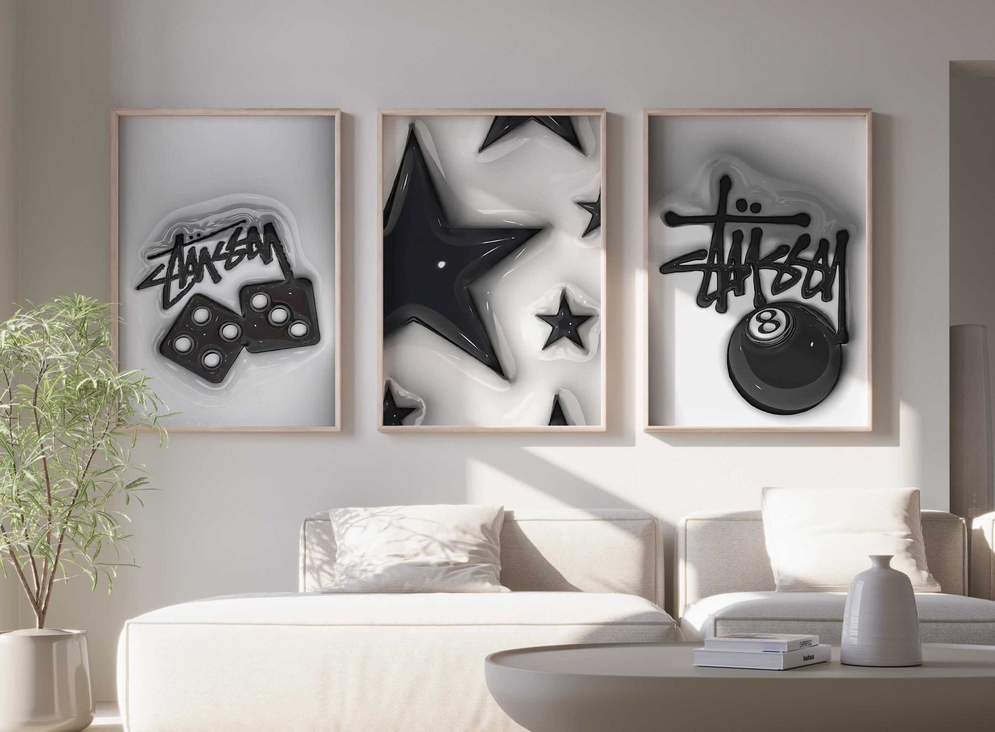 HYPEBEAST Designer Poster Set of 3 - Haus of Prints