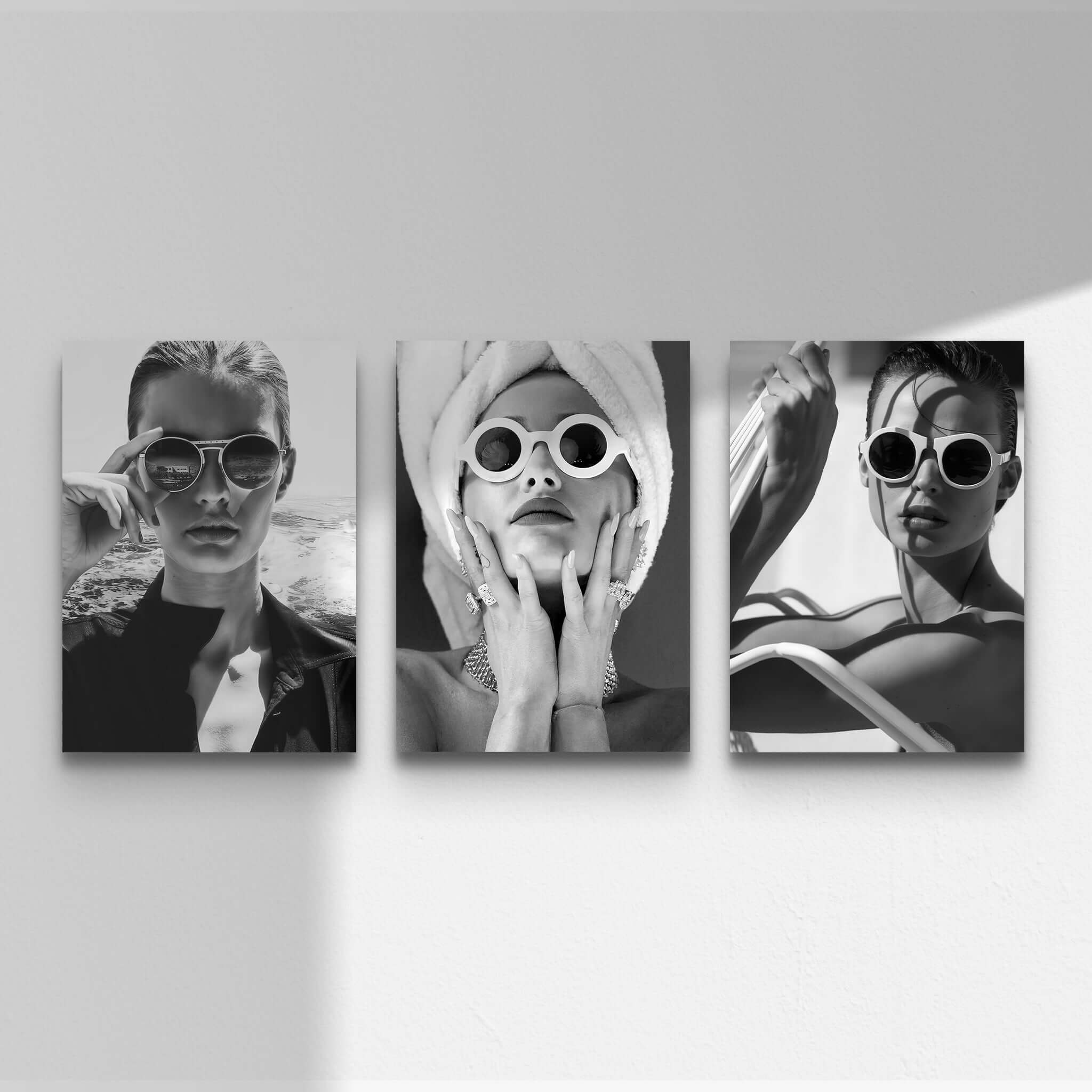 High Fashion Wall Art Set of 3 - Haus of Prints