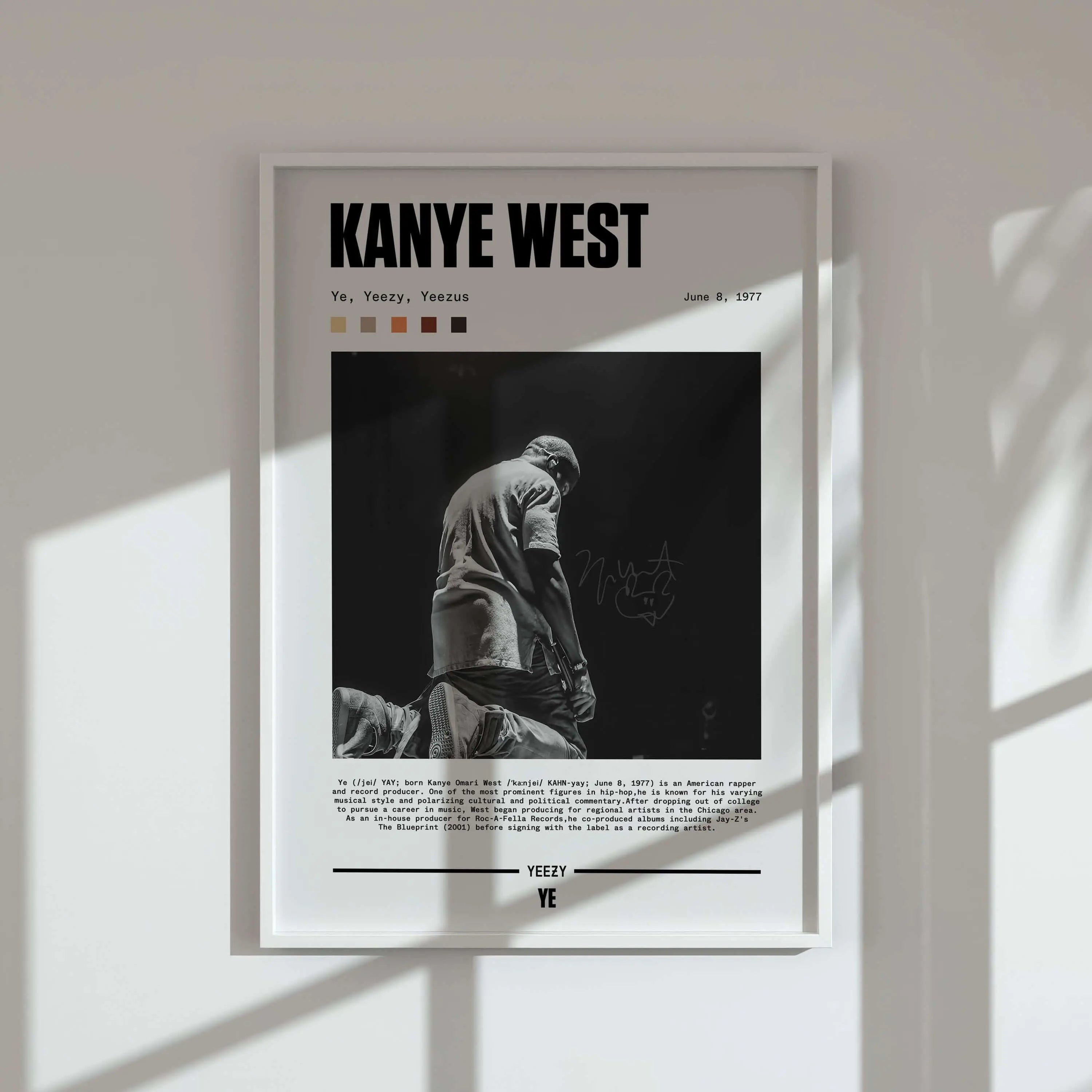 HAUS OF PRINTS Hip Hop Wall Art Prints Set of 3 - MUSIC POSTERS featuring Hip Hop Wall Art design elements