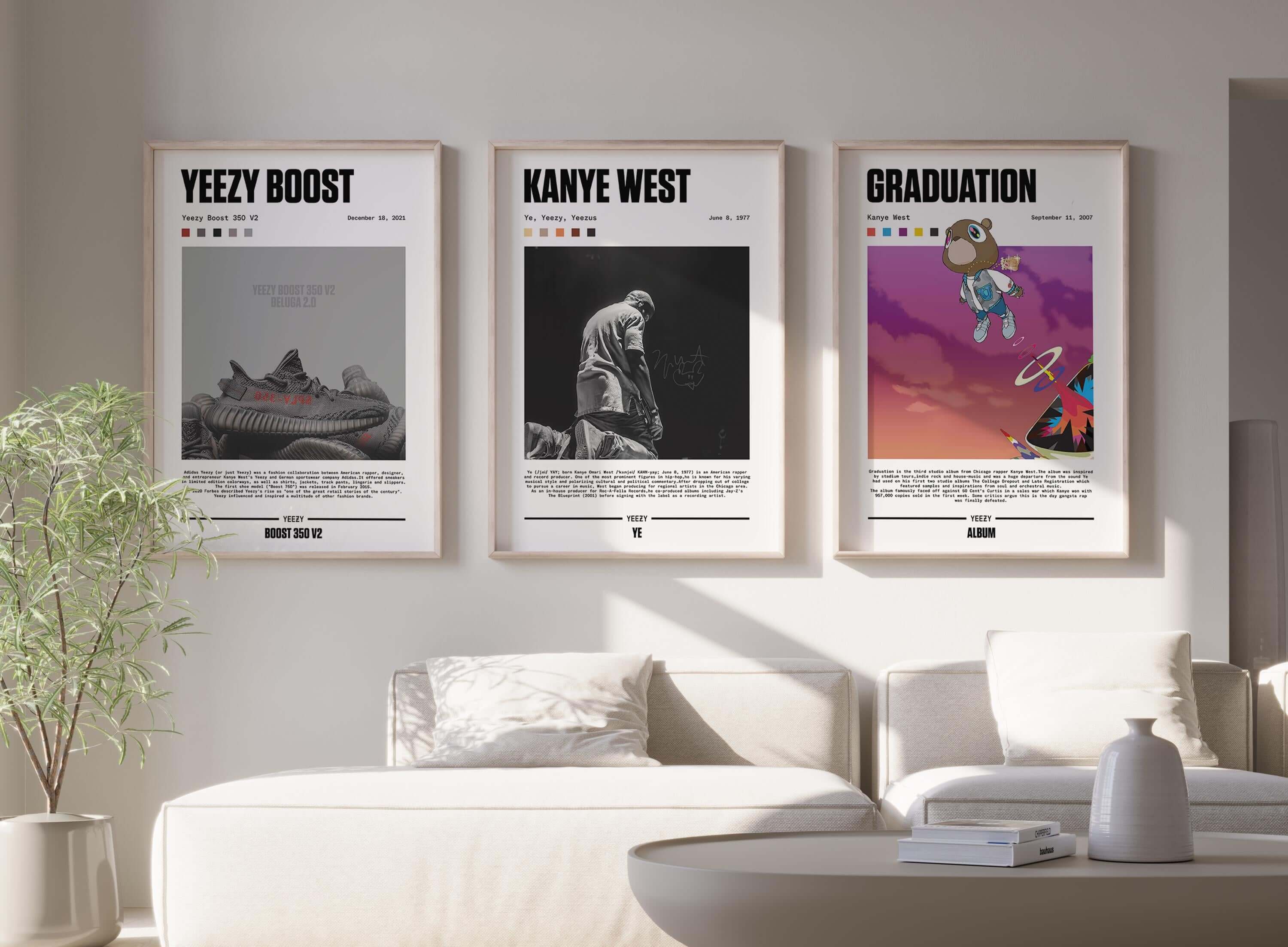 Hip Hop Wall Art Prints Set of 3 - Haus of Prints