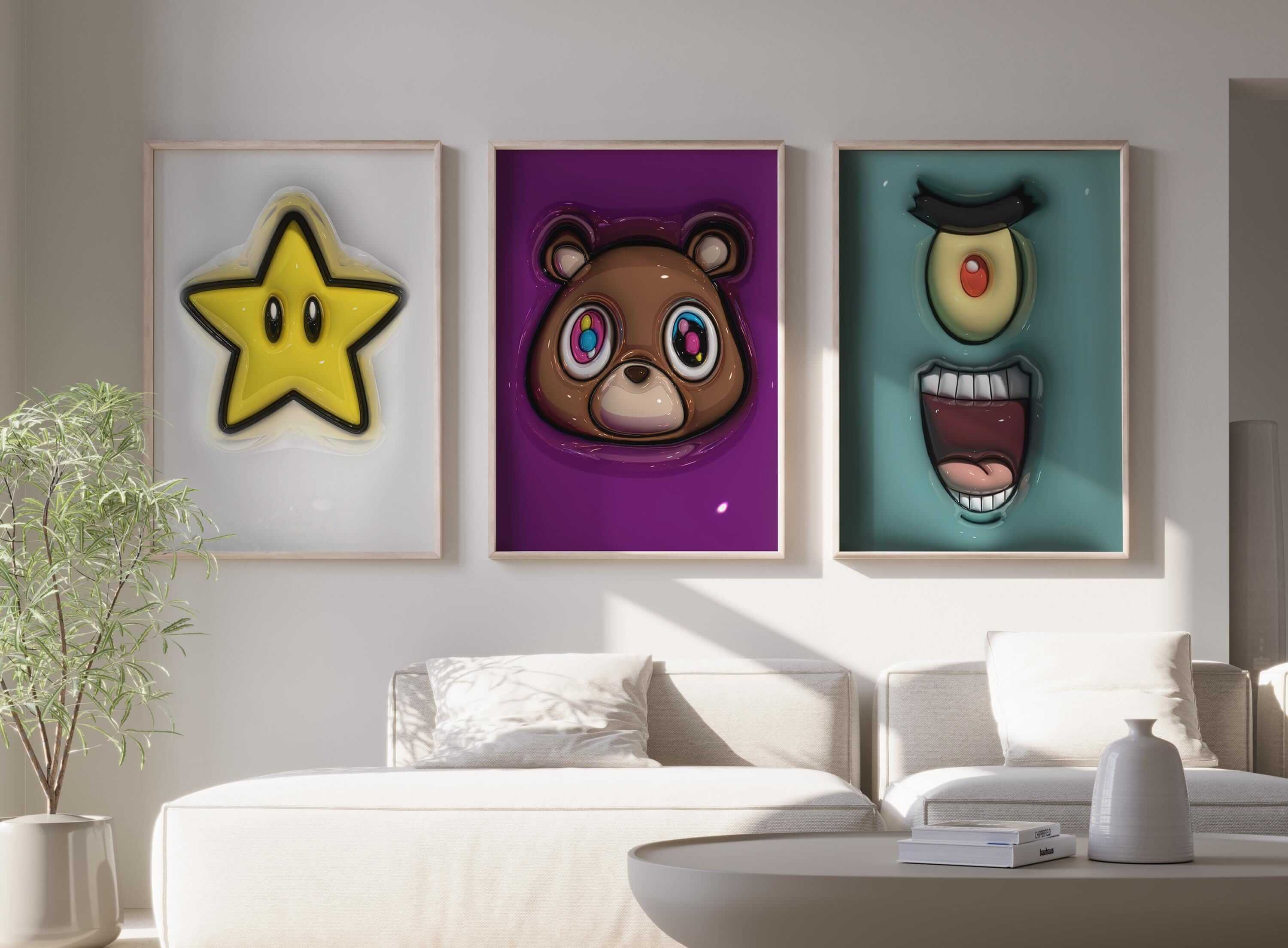 Hypebeast 3D Wall Art Set of 12 - Haus of Prints
