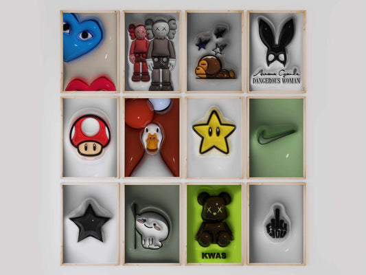 Hypebeast Fashion Wall Art Prints Set of 12 - Haus of Prints