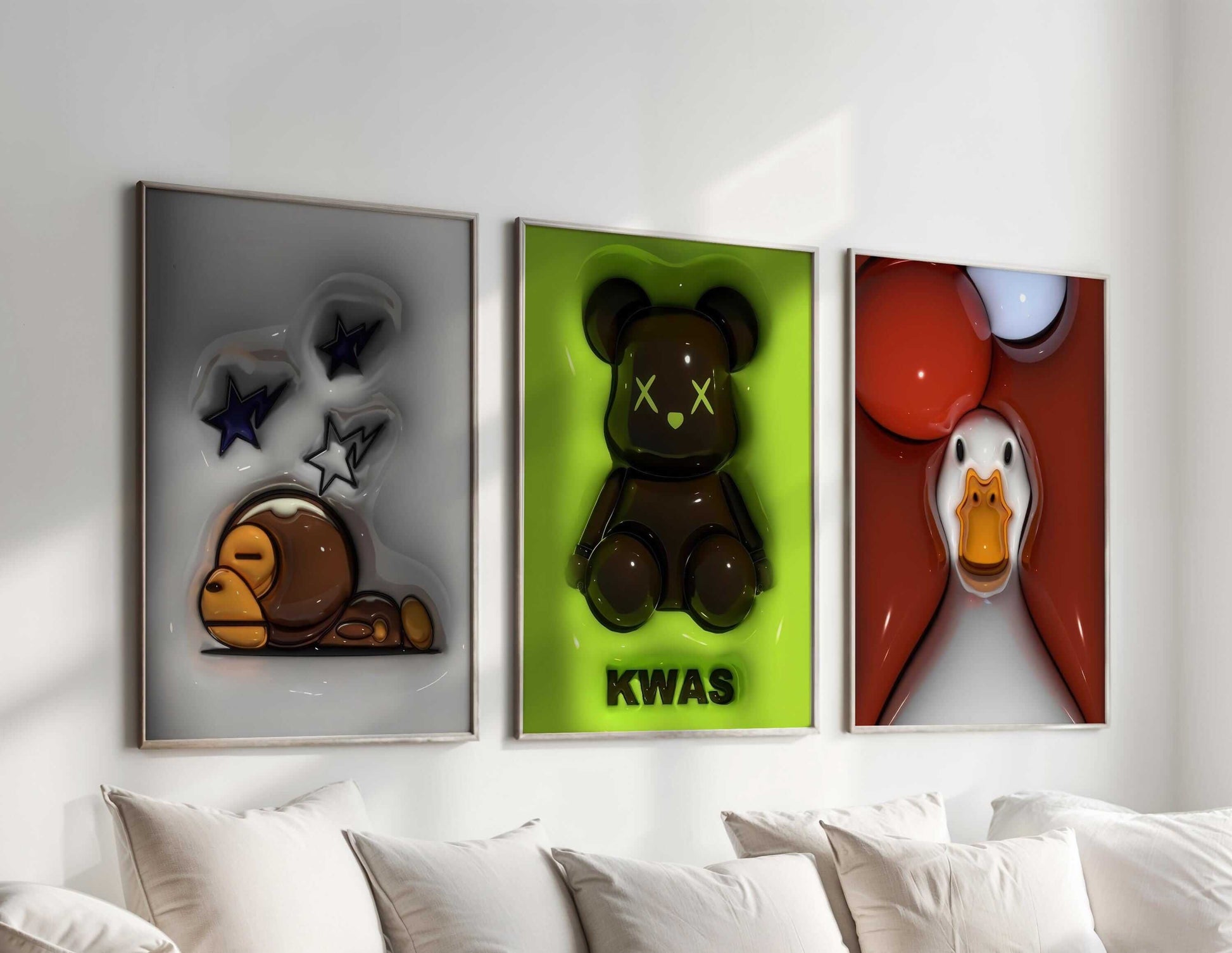 Hypebeast Fashion Wall Art Prints Set of 12 - Haus of Prints