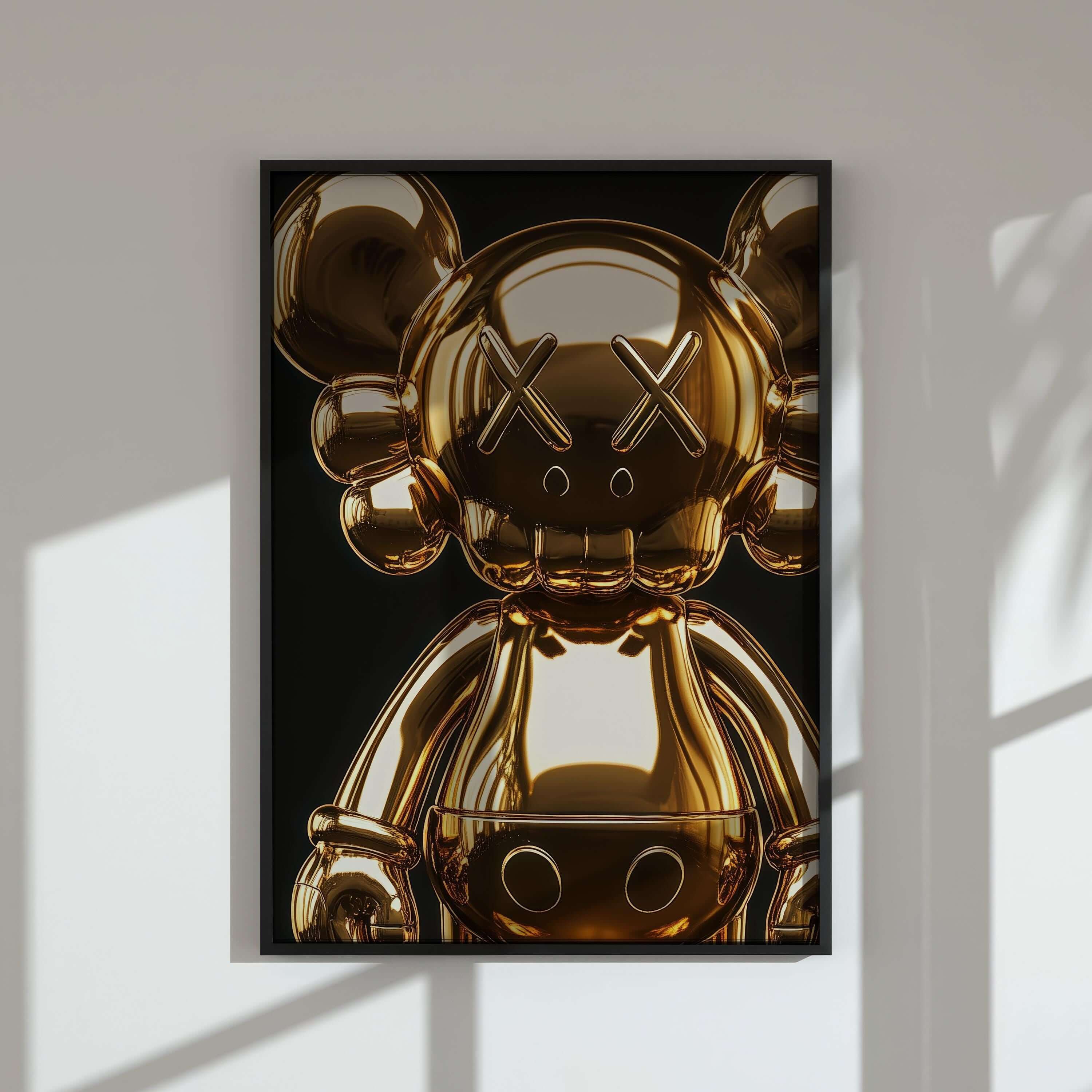 Hypebeast Gold Posters Set of 3 - Haus of Prints