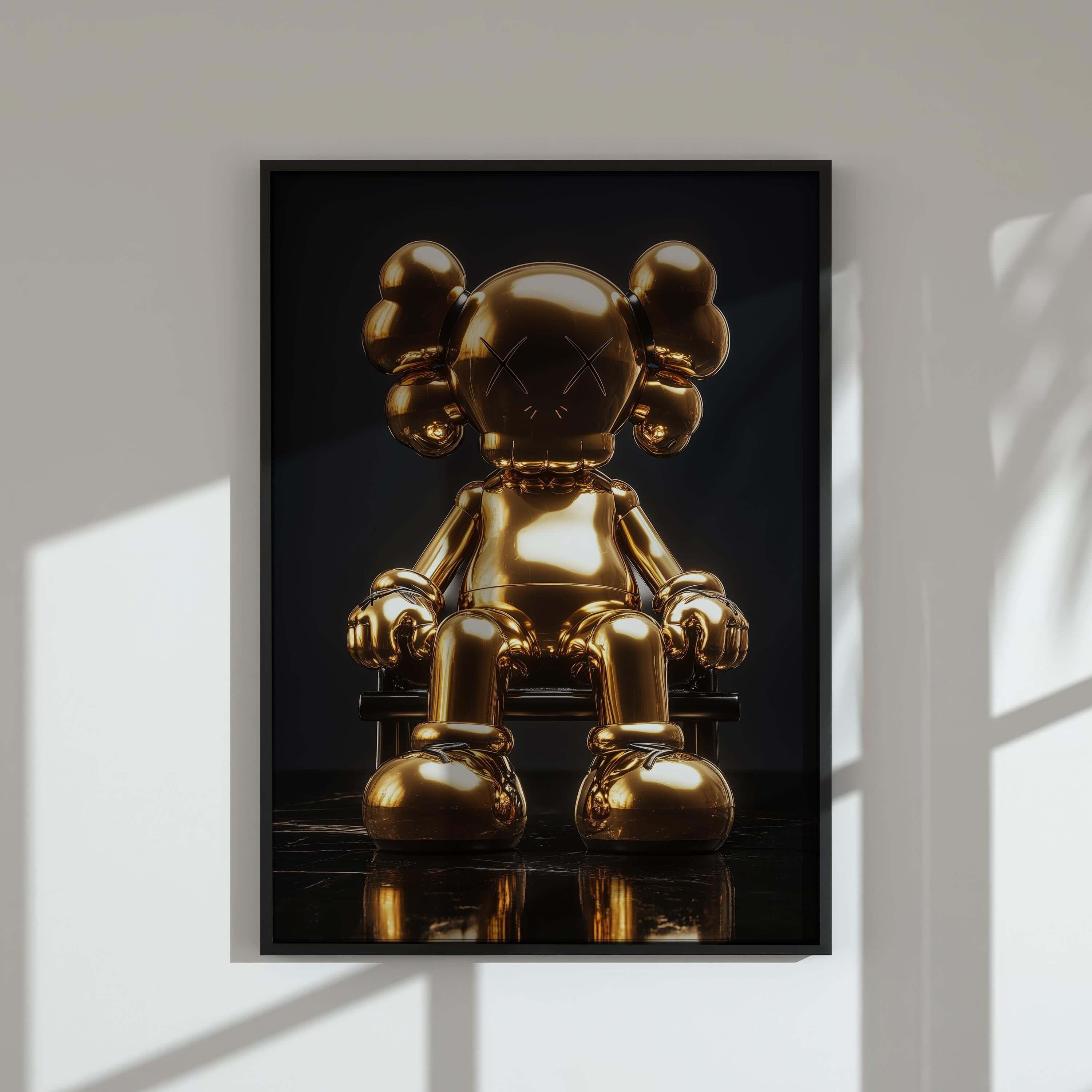 Hypebeast Gold Posters Set of 3 - Haus of Prints