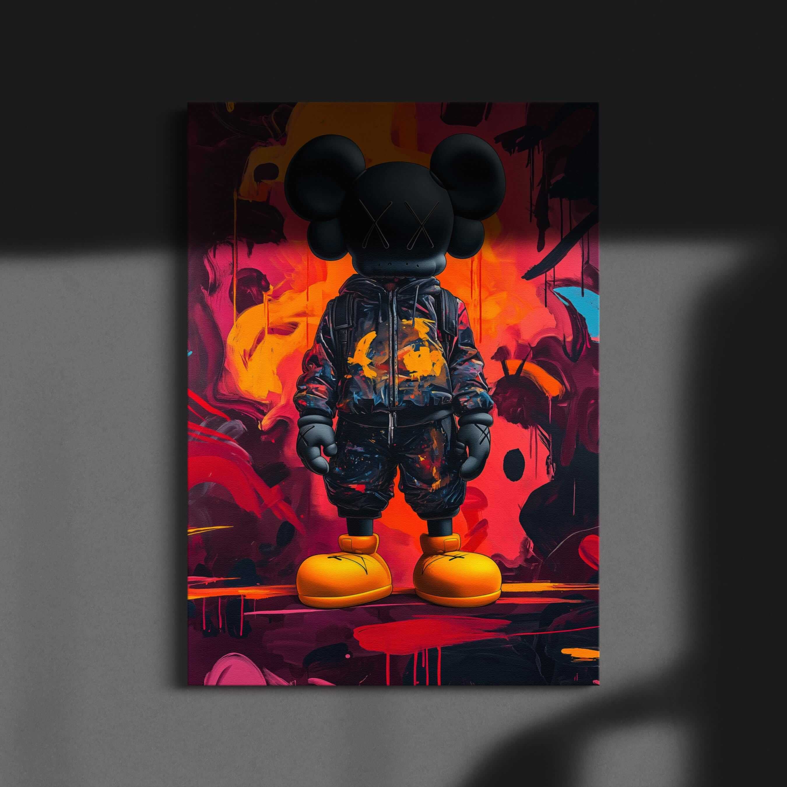 Hypebeast Graffiti Wall Art Set of 3 - Haus of Prints