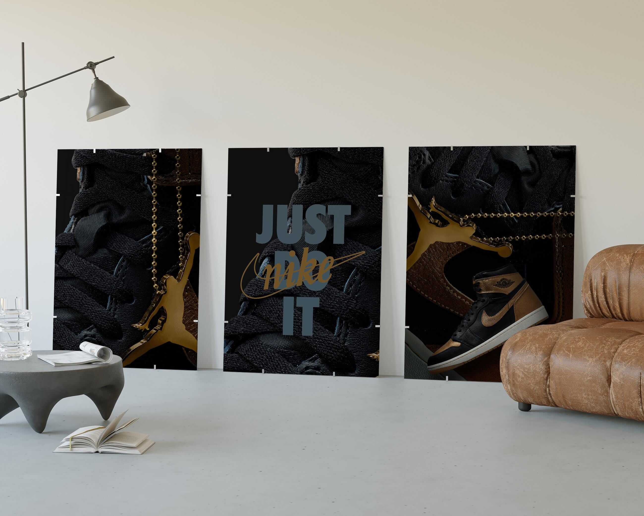 Hypebeast Nike Sneaker Wall Art Set of 3 - Haus of Prints