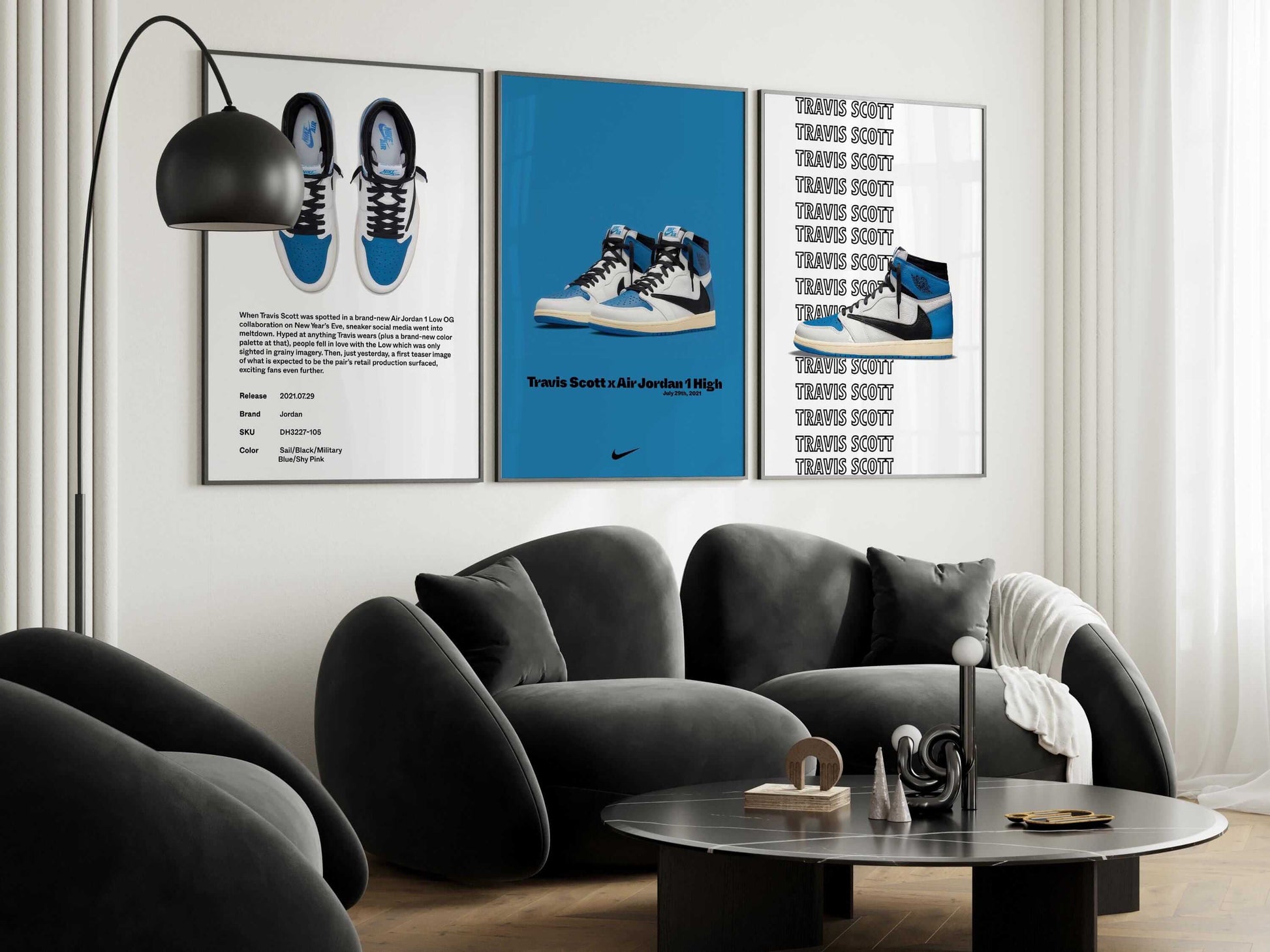 Hypebeast Sneaker Art Print Set of 3 - Haus of Prints
