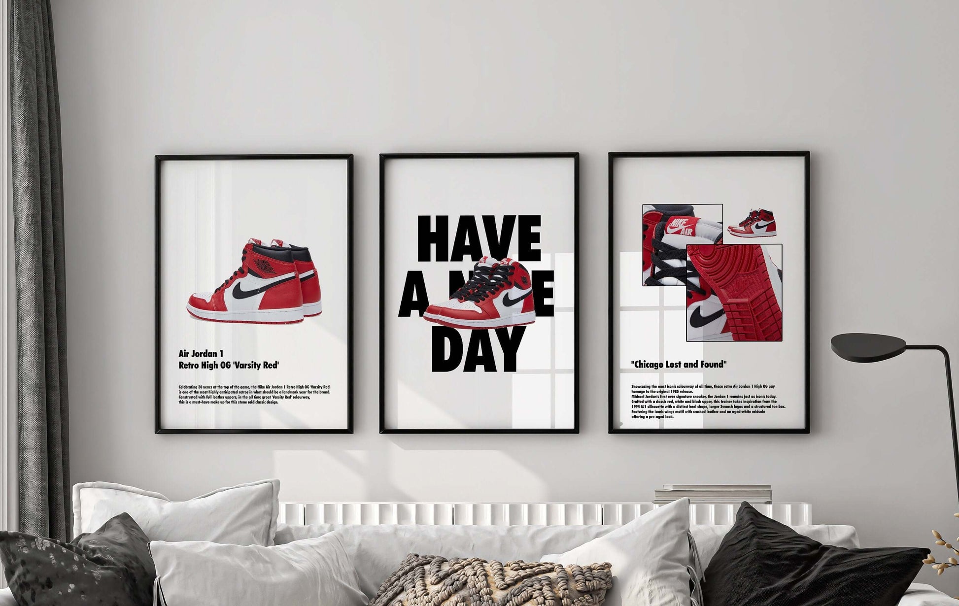 Hypebeast Sneaker Art Prints Set of 3 - Haus of Prints