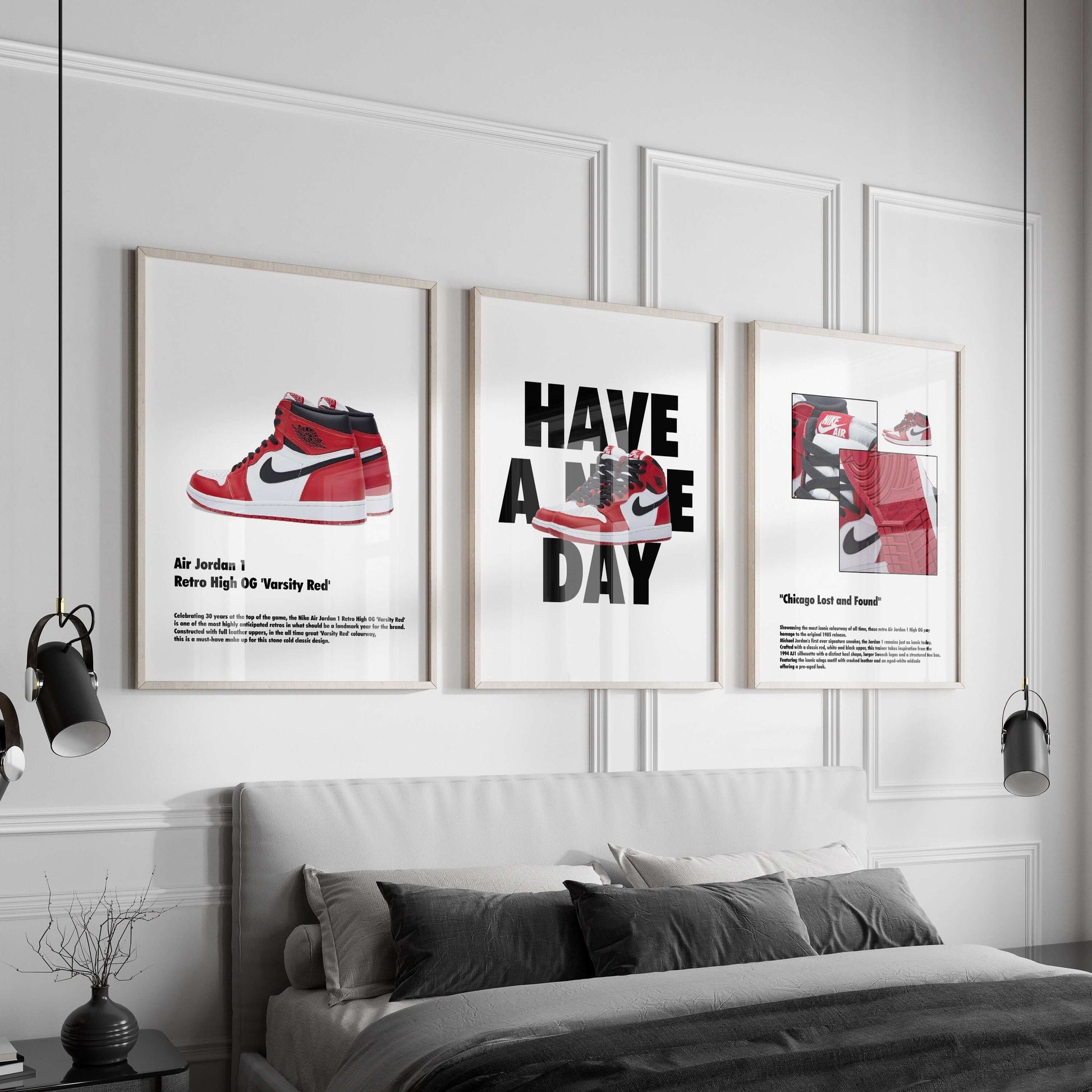 Hypebeast Sneaker Art Prints Set of 3 - Haus of Prints