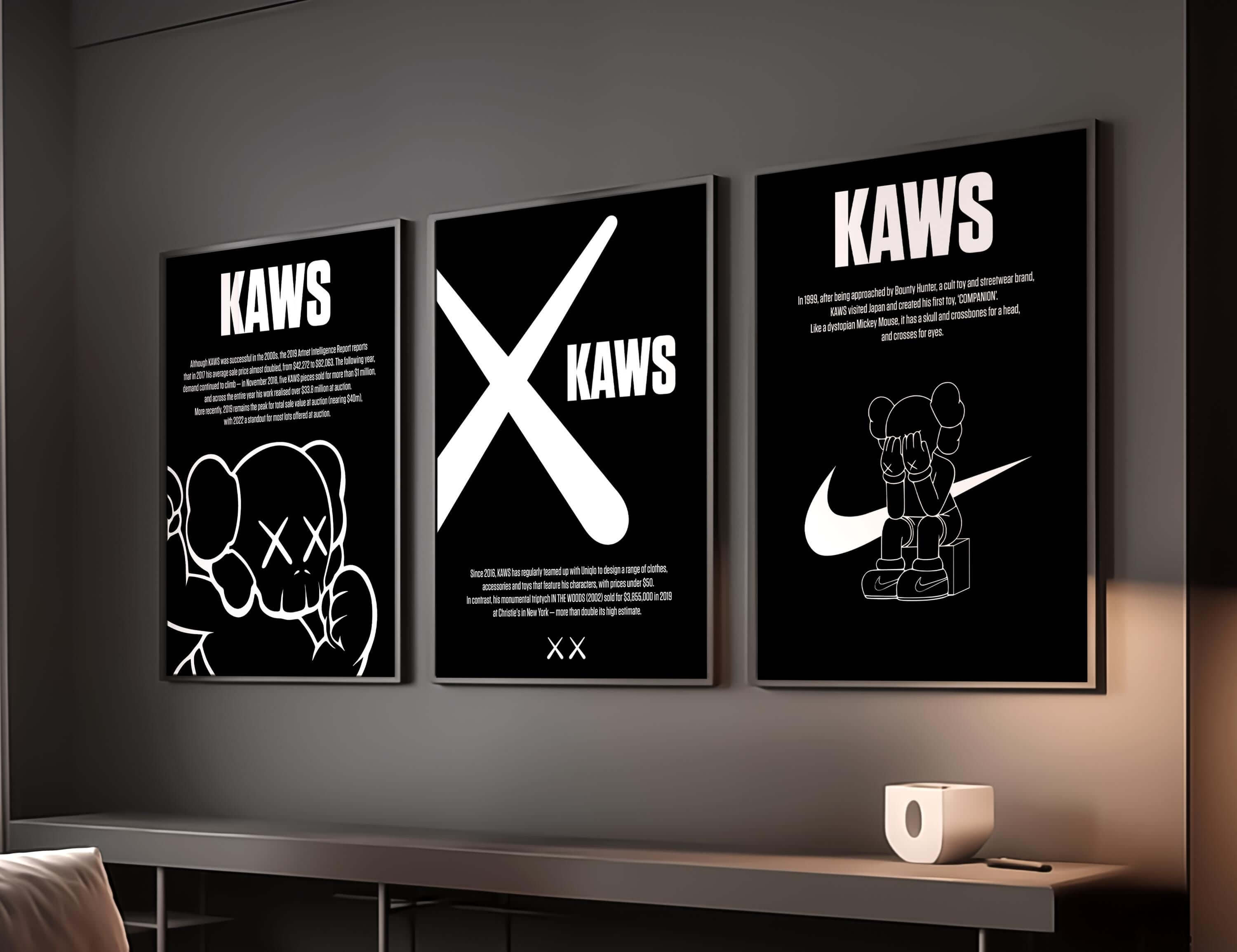Hypebeast Toys Poster Set of 3 - Haus of Prints