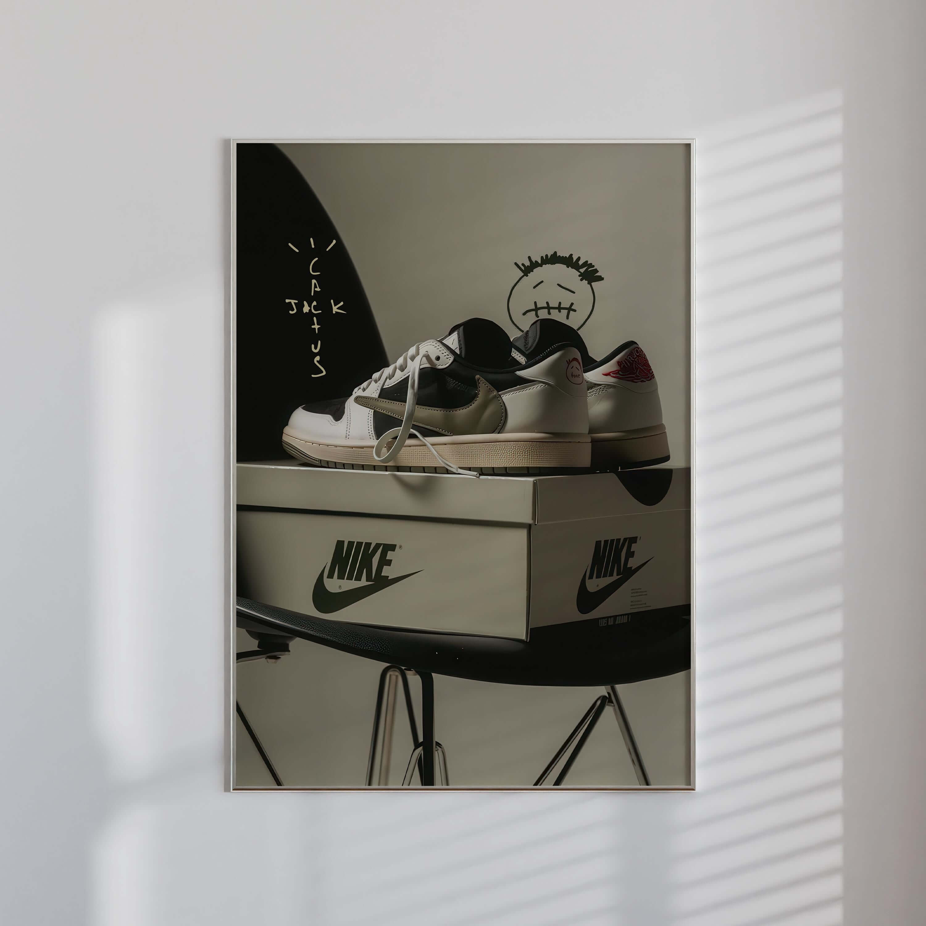 Hypebeast Sneaker Wall Art Set of 2 - Haus of Prints