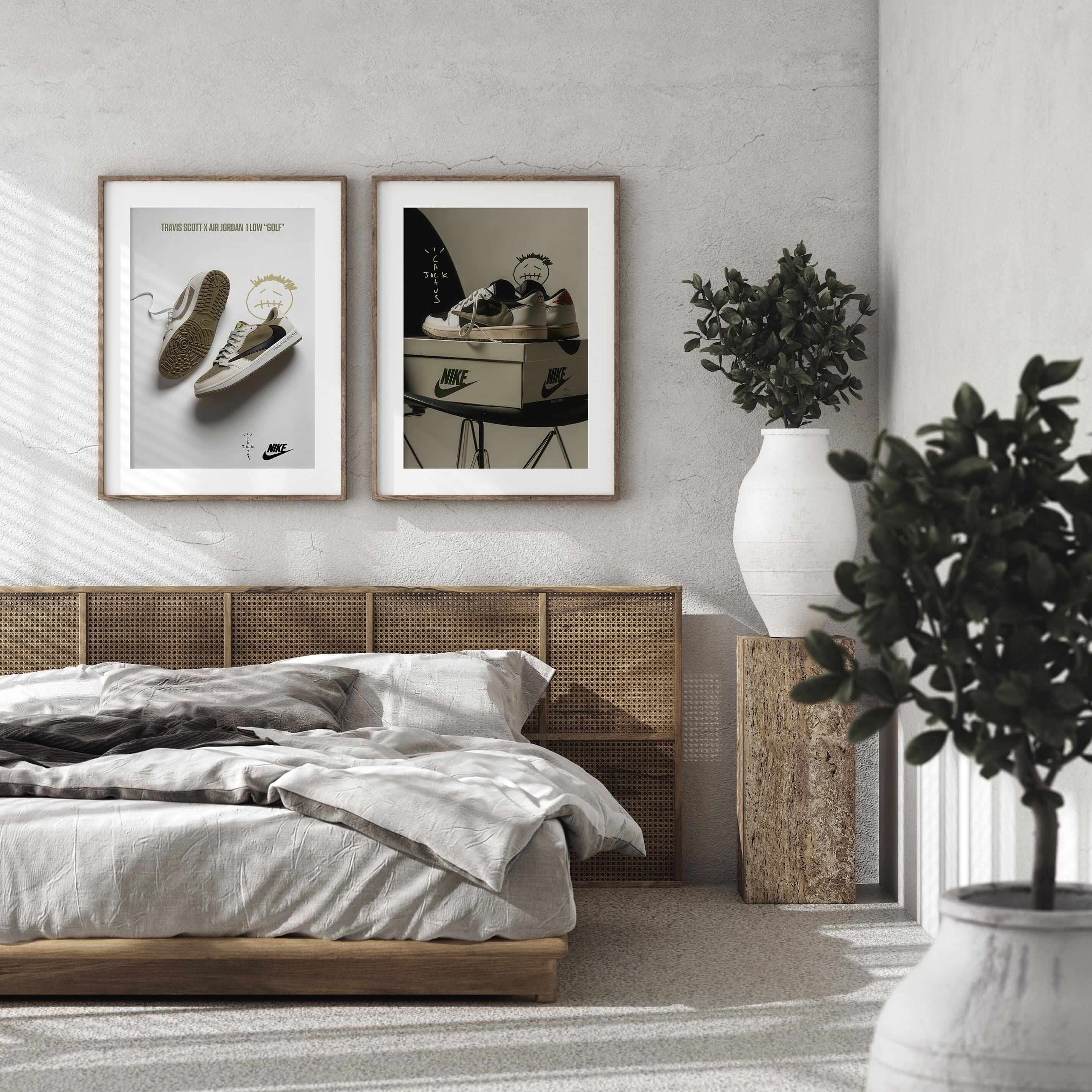 Hypebeast Sneaker Wall Art Set of 2 - Haus of Prints
