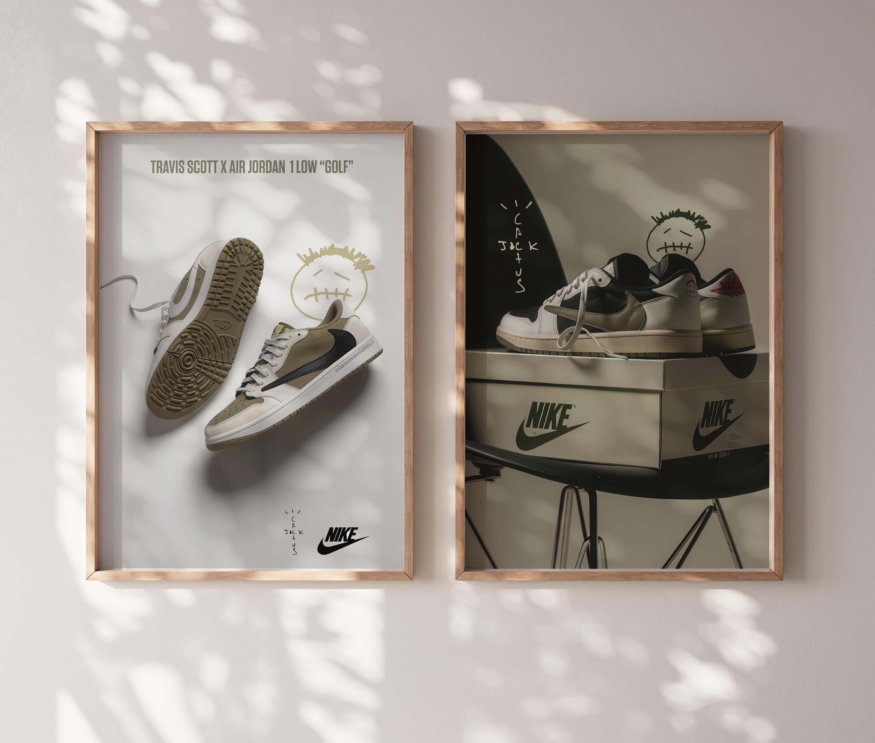 Hypebeast Sneaker Wall Art Set of 2 - Haus of Prints