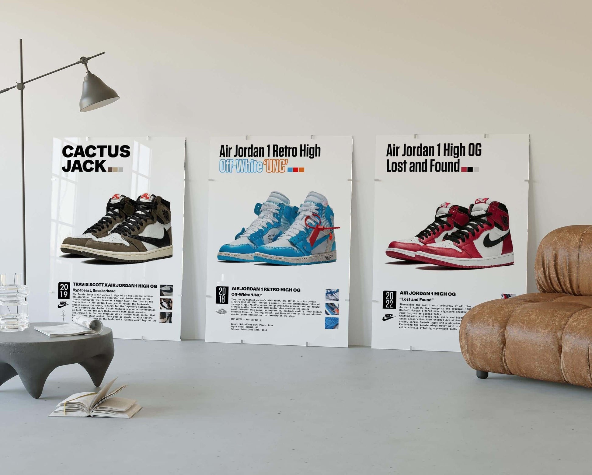 Hypebeast Sneakerhead Poster Set of 3 - Haus of Prints