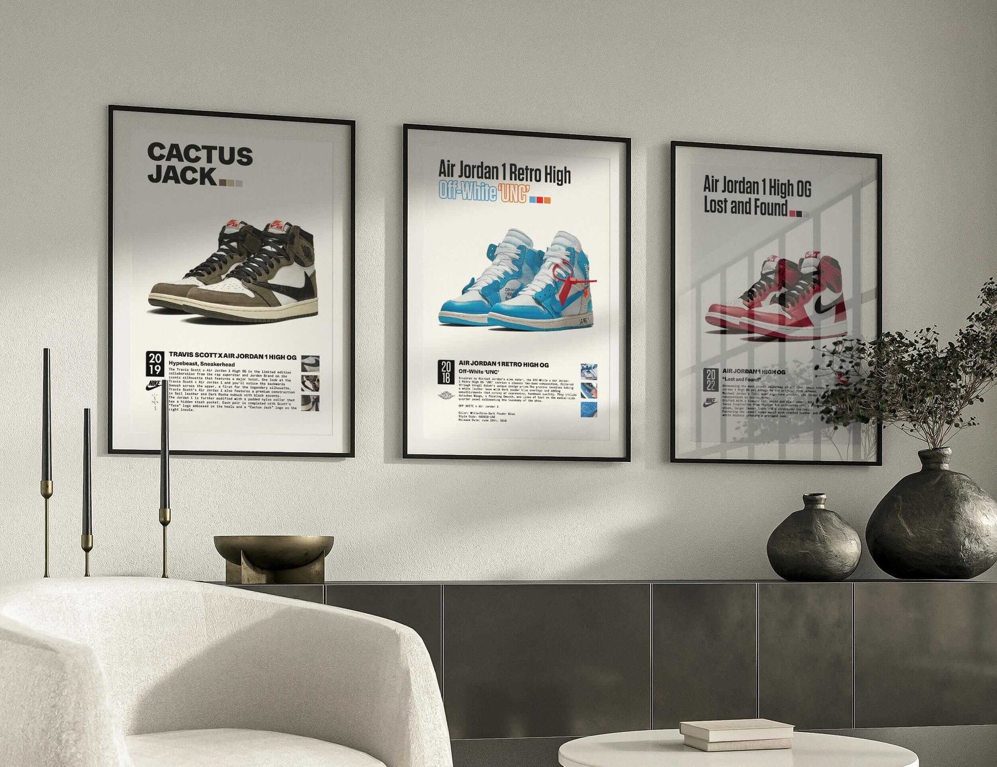 Hypebeast Sneakerhead Poster Set of 3 - Haus of Prints