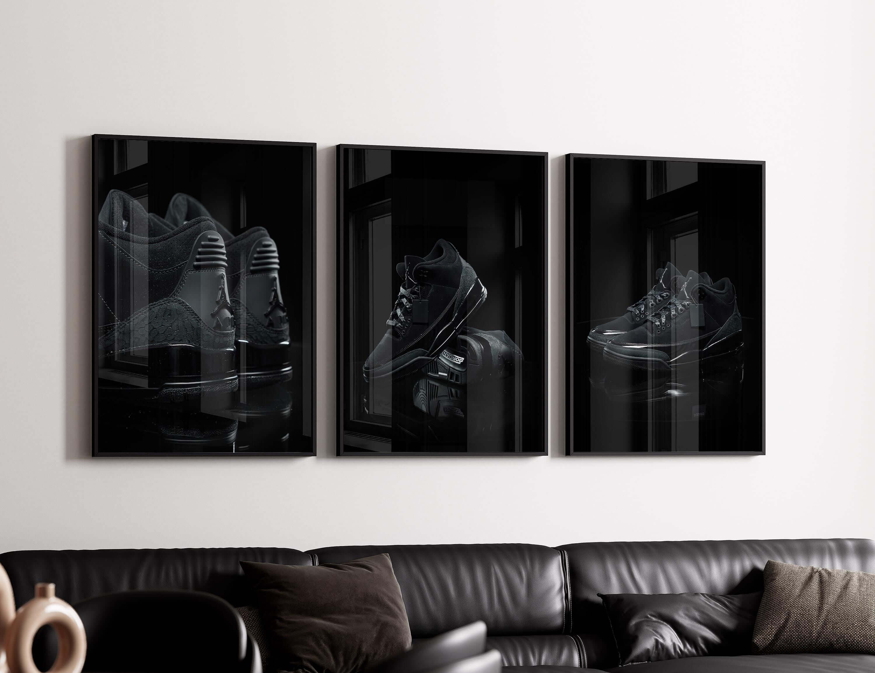 Hypebeast Sneakerhead Wall Art Set of 3 - Haus of Prints