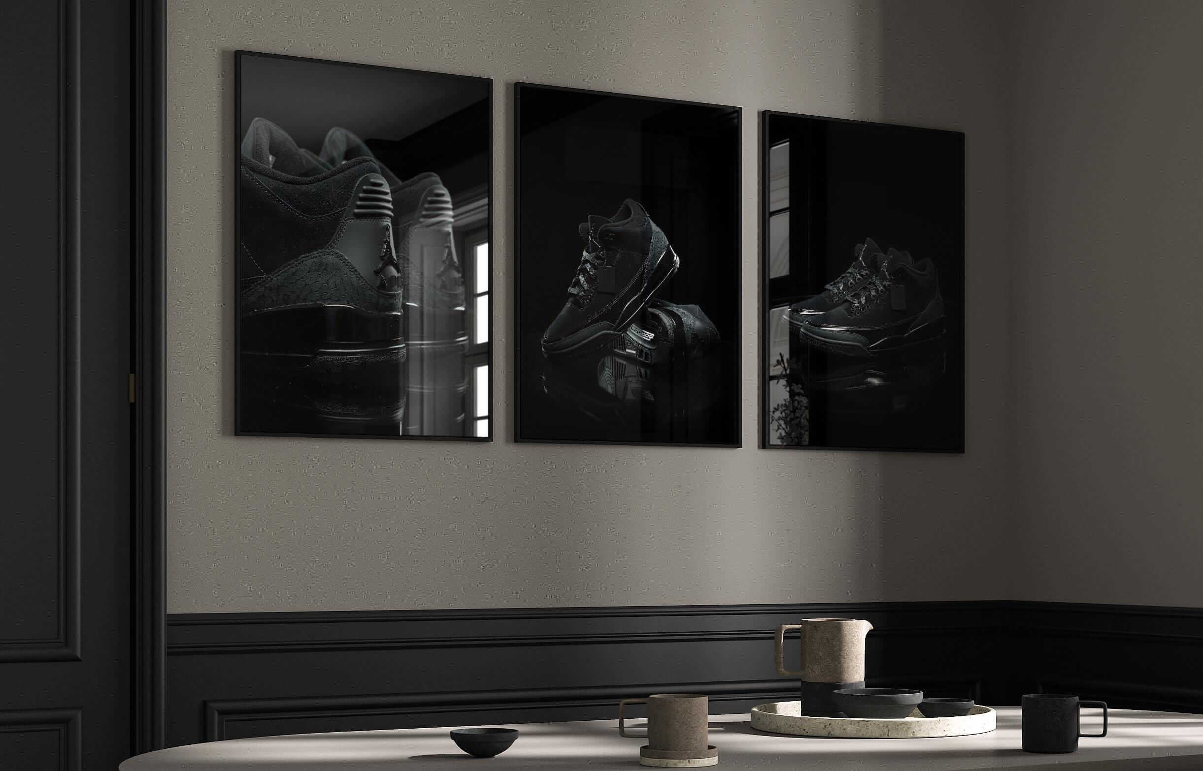 Hypebeast Sneakerhead Wall Art Set of 3 - Haus of Prints