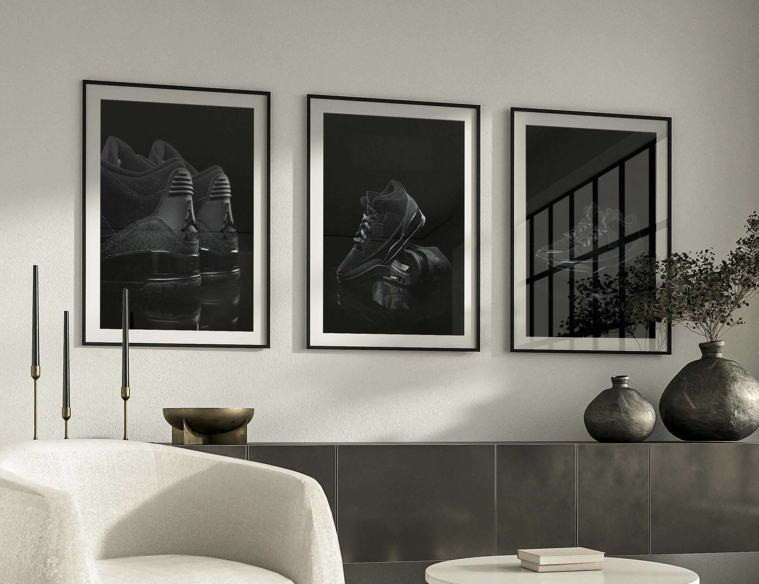 Hypebeast Sneakerhead Wall Art Set of 3 - Haus of Prints