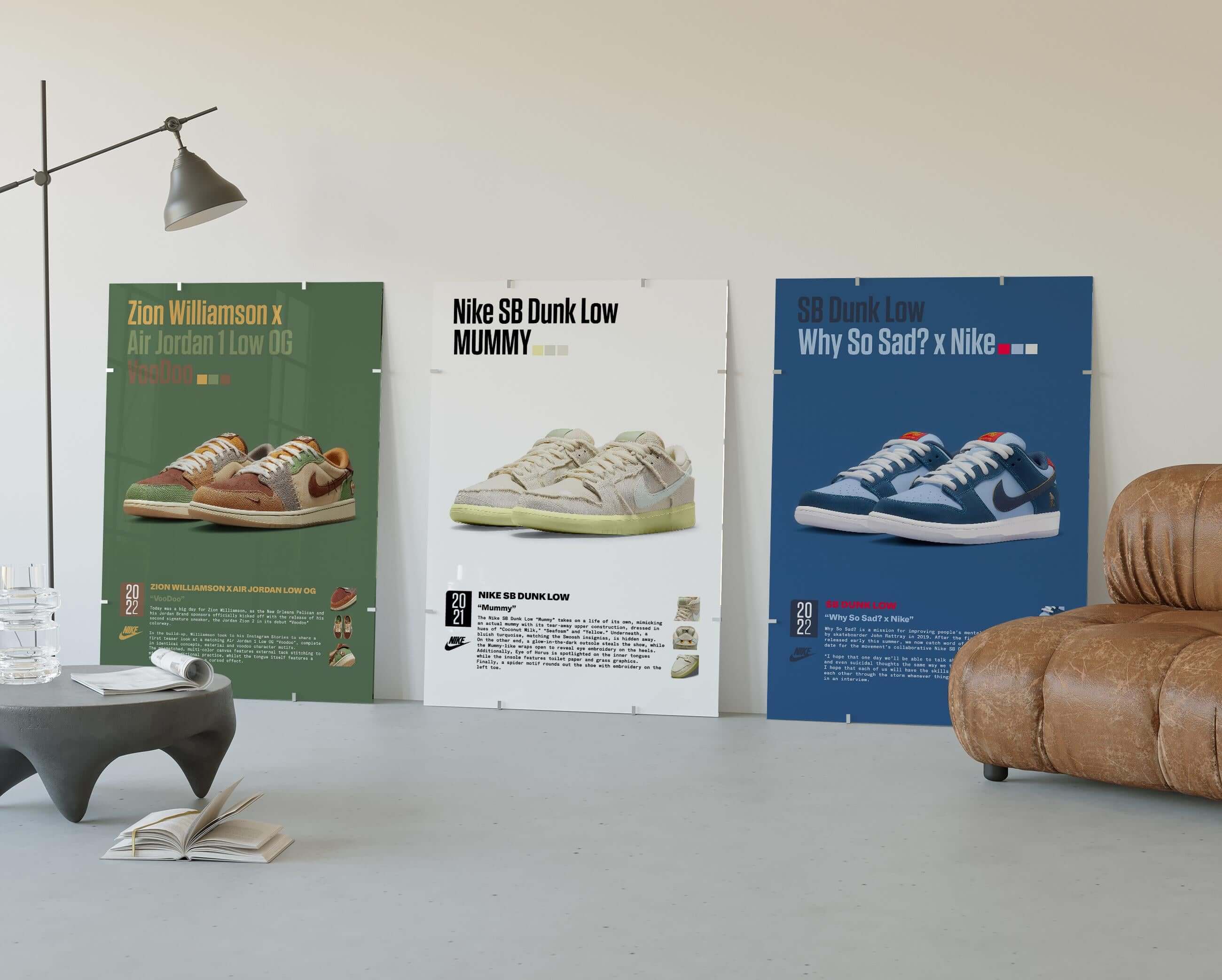 Hypebeast Streetwear Wall Art Set of 3 - Haus of Prints