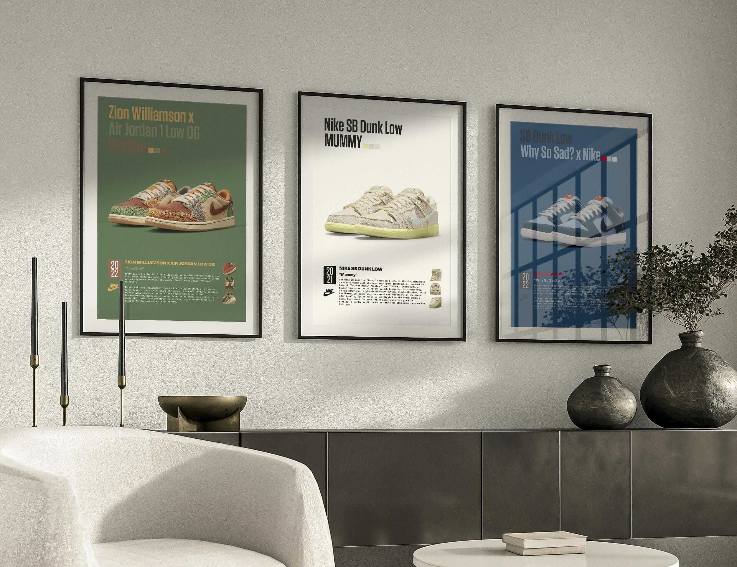 Hypebeast Streetwear Wall Art Set of 3 - Haus of Prints