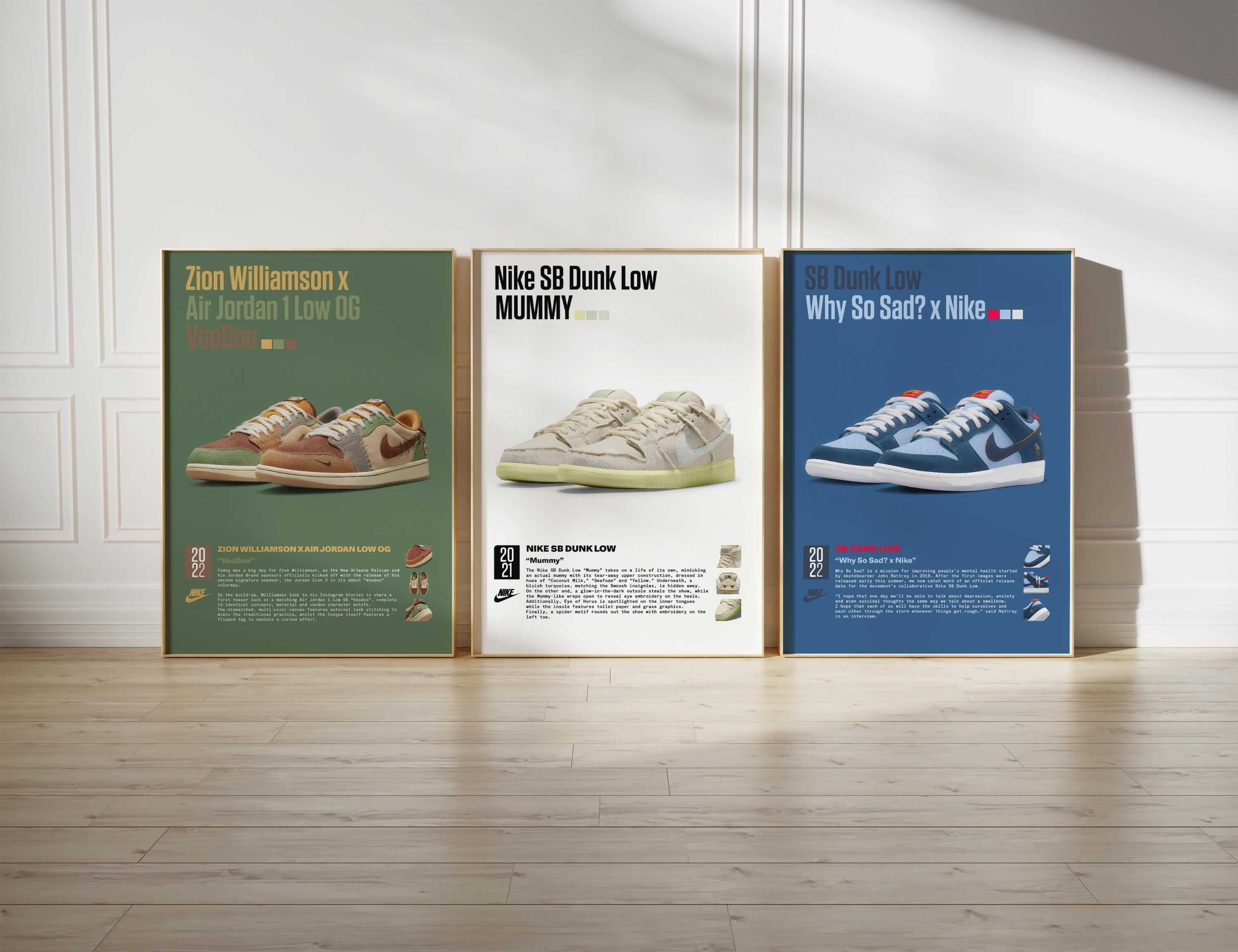 Hypebeast Streetwear Wall Art Set of 3 - Haus of Prints