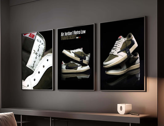 Hypebeast Urban Sneaker Poster Set of 3 - Haus of Prints