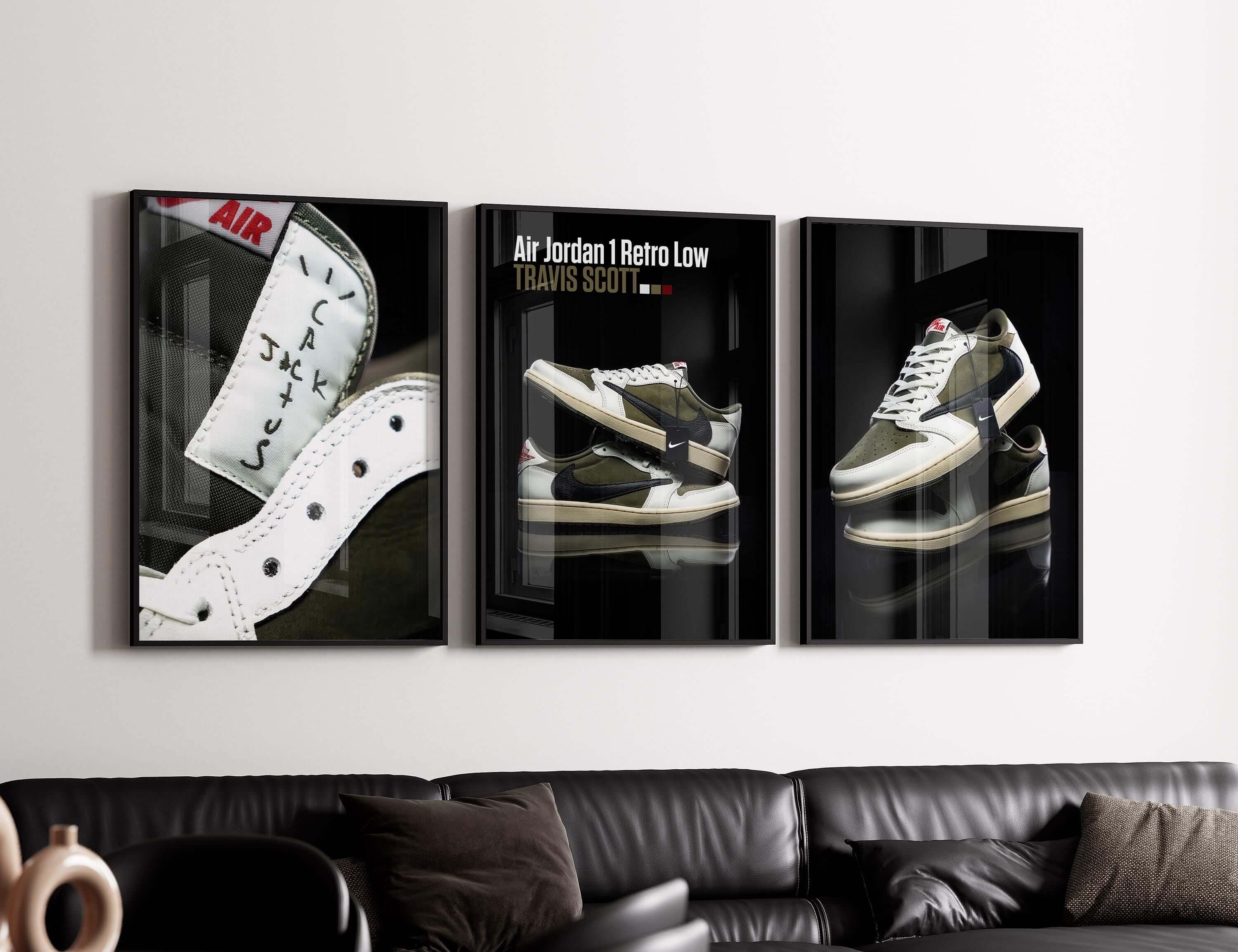 Hypebeast Urban Sneaker Poster Set of 3 - Haus of Prints