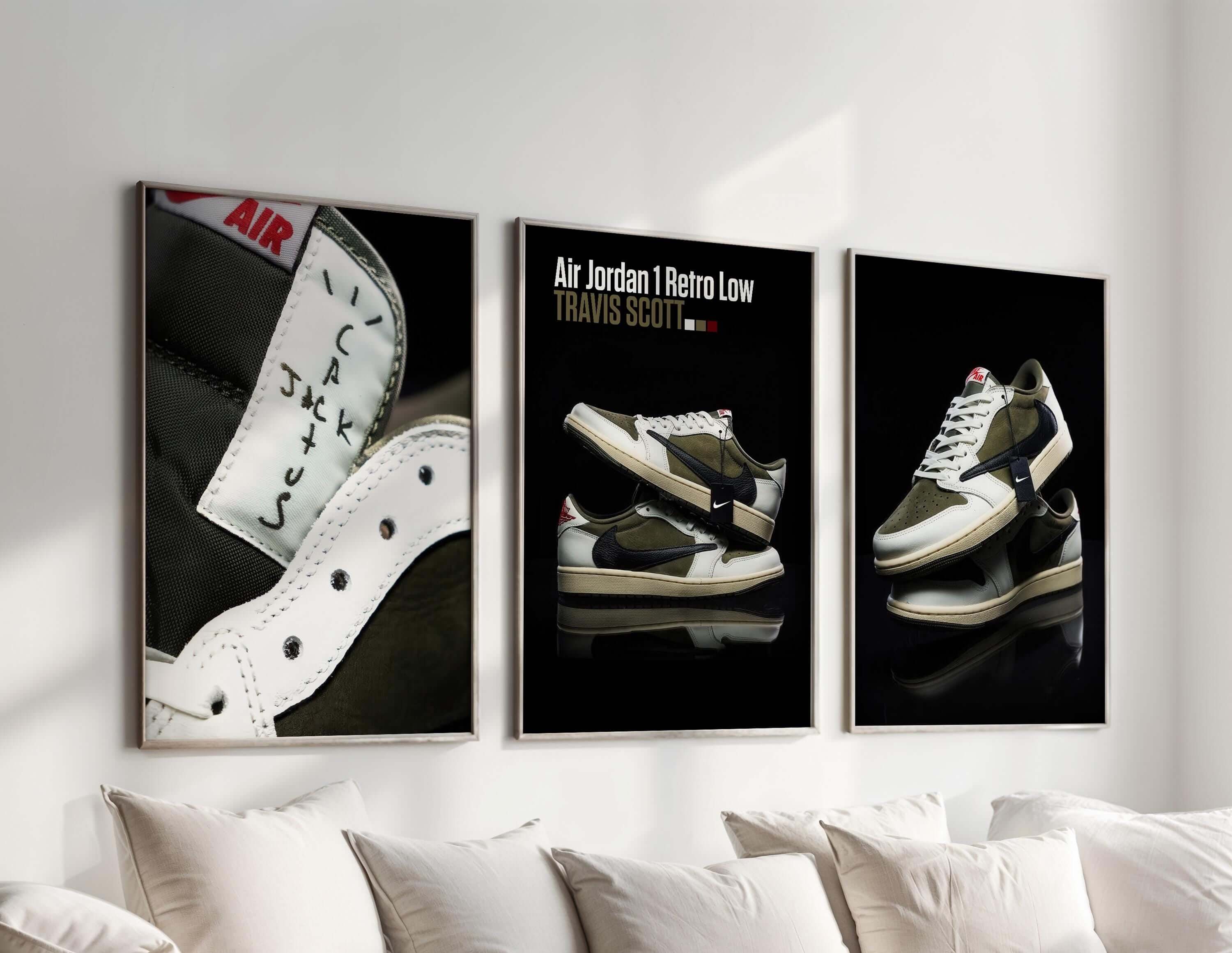 Hypebeast Urban Sneaker Poster Set of 3 - Haus of Prints